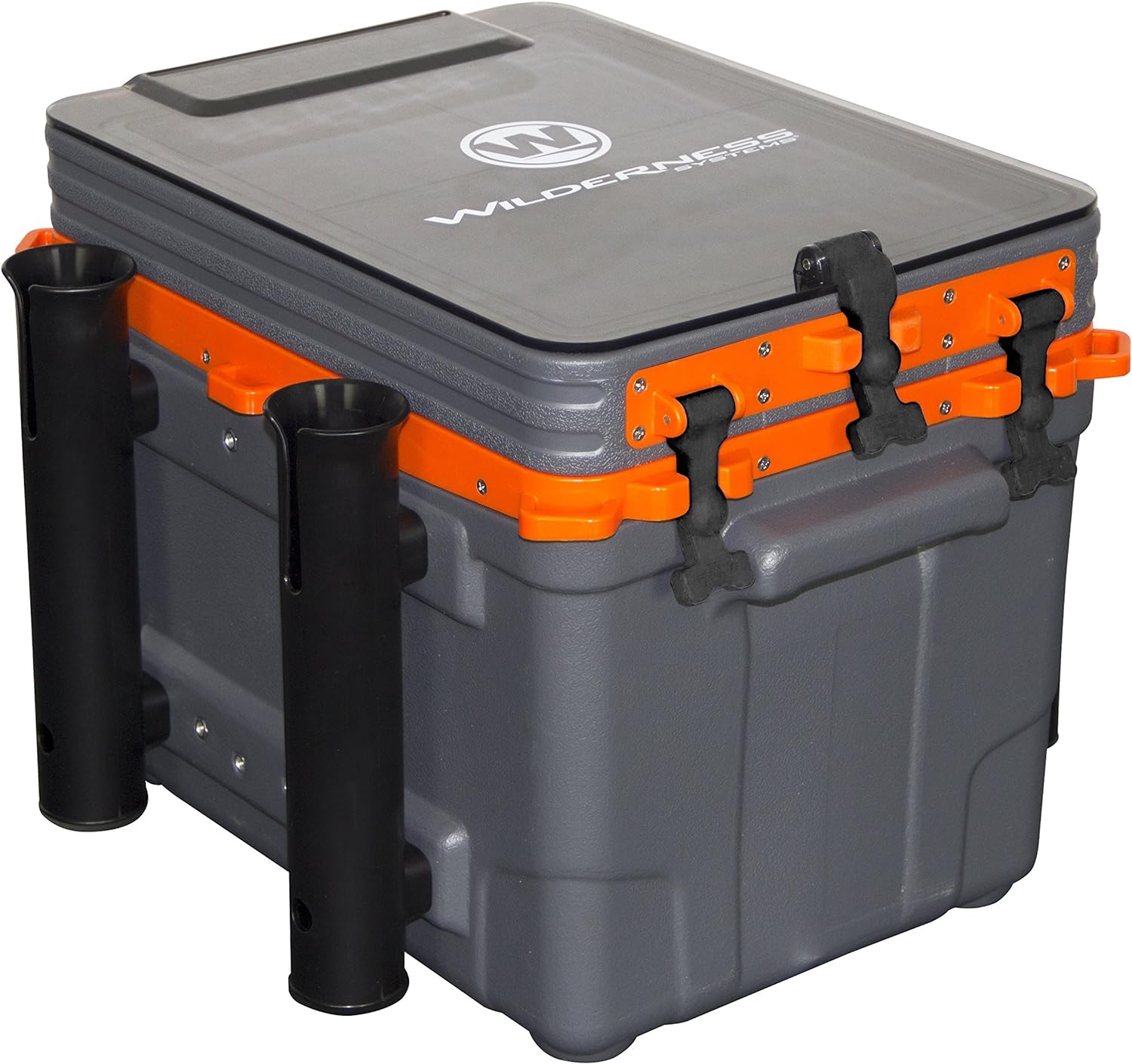 Kayak Krate by Anglet  C 4 Rod Holders, Portable Water-Resistant Tackle Storage, 29L Capacity, Classic Style for Kayaking