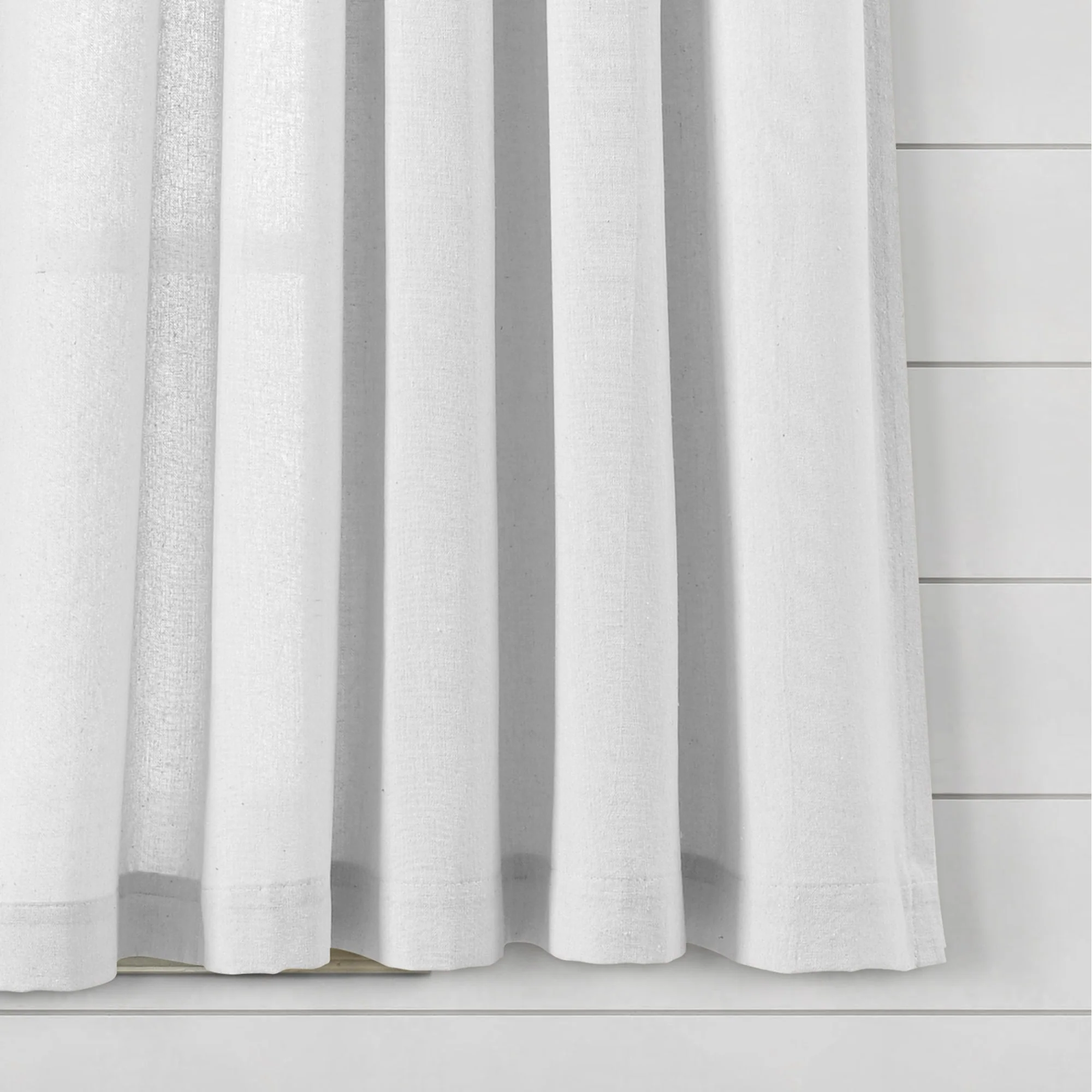 Lush Decor Boho Pom Pom Tassel Linen Window Curtain Panel (Single)