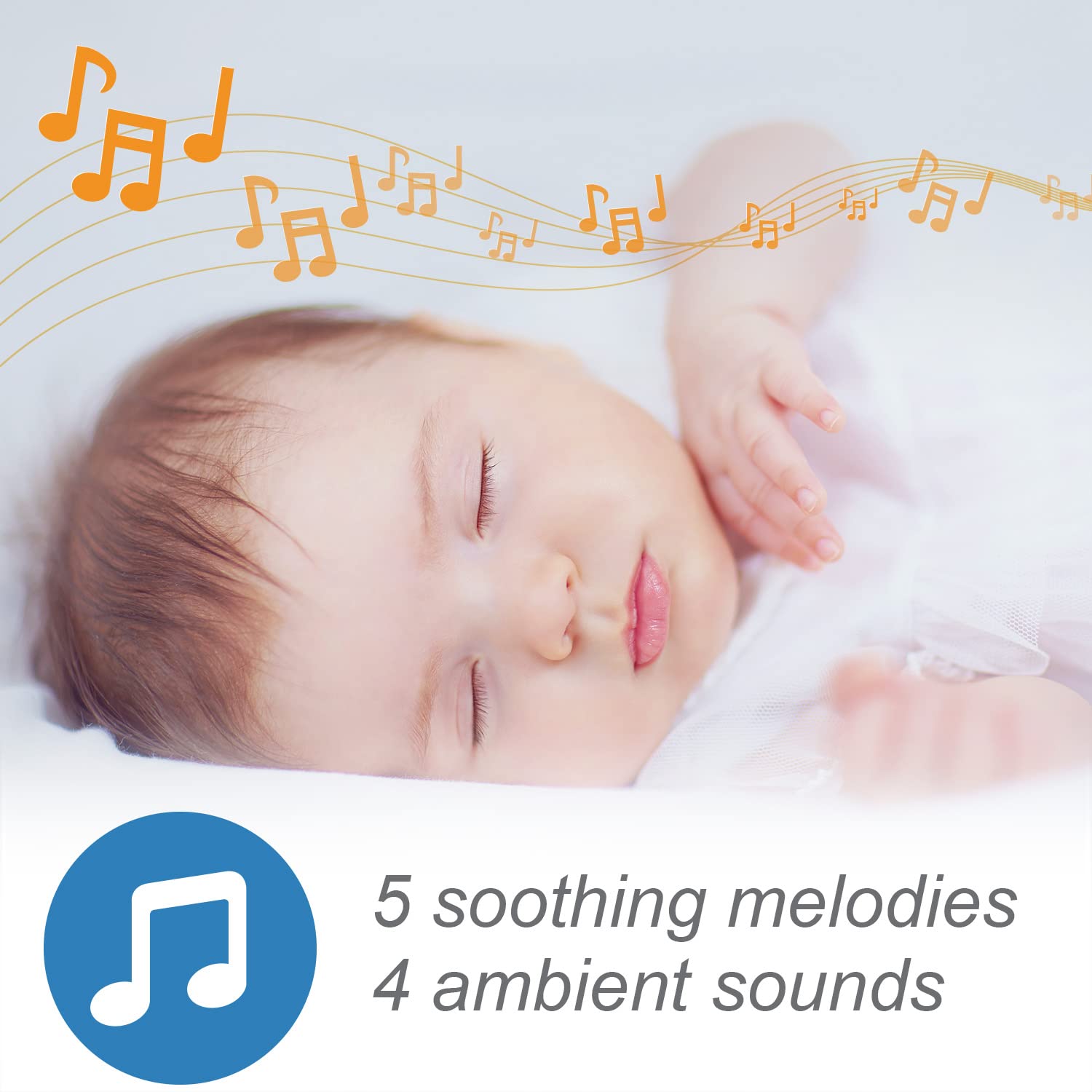 VTech RM7764-2HD Smart Baby Monitor with 1080p FHD, Night Vision, Temperature Sensor, 360   Pan & Tilt, Two-Way Talk