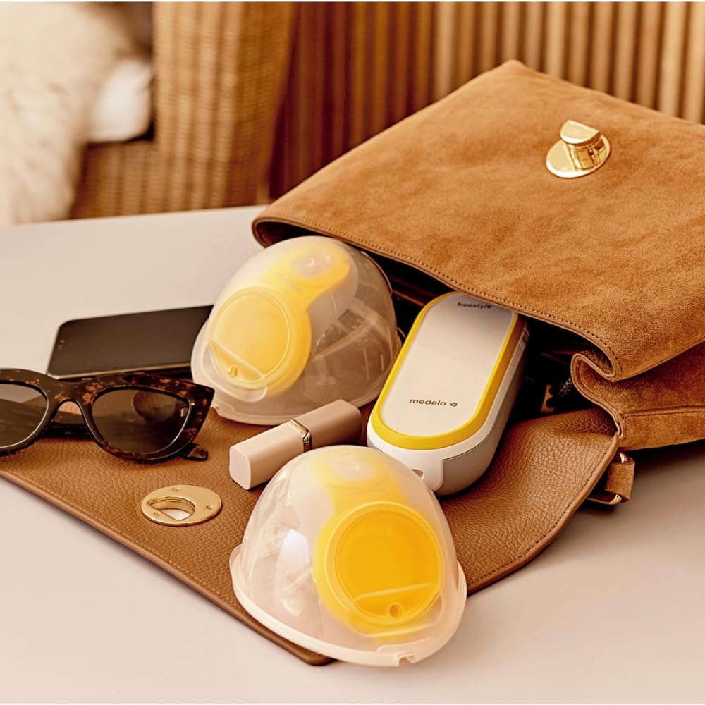 Medela Freestyle Hands-Free Double Electric Breast Pump, Wearable & Portable with App Connectivity