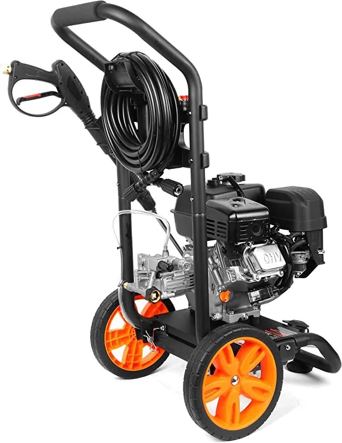 Gas Pressure Washer, 3400 PSI, 2.7 GPM, 212cc Engine, CARB Compliant