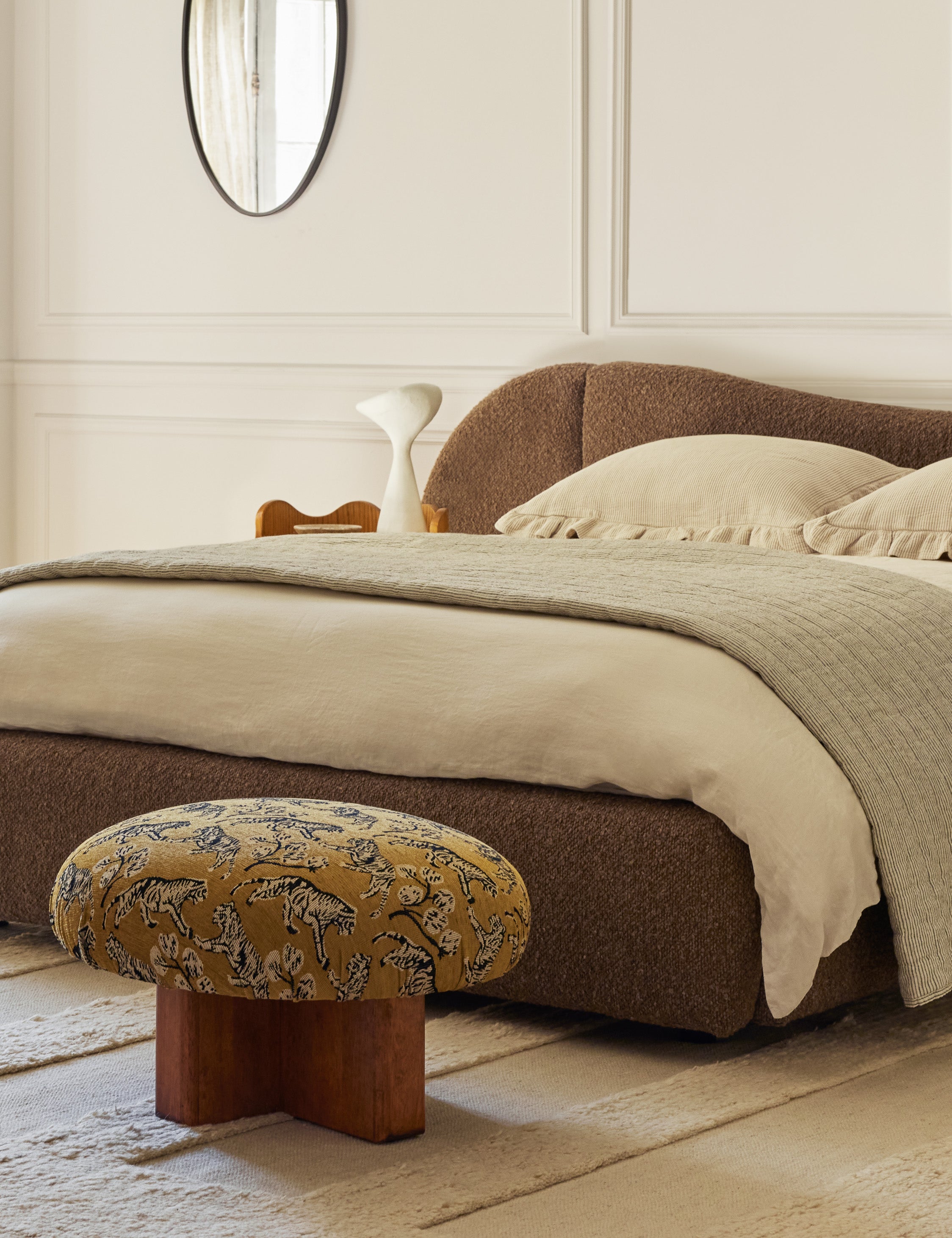 Dashell Ottoman by Sarah Sherman Samuel