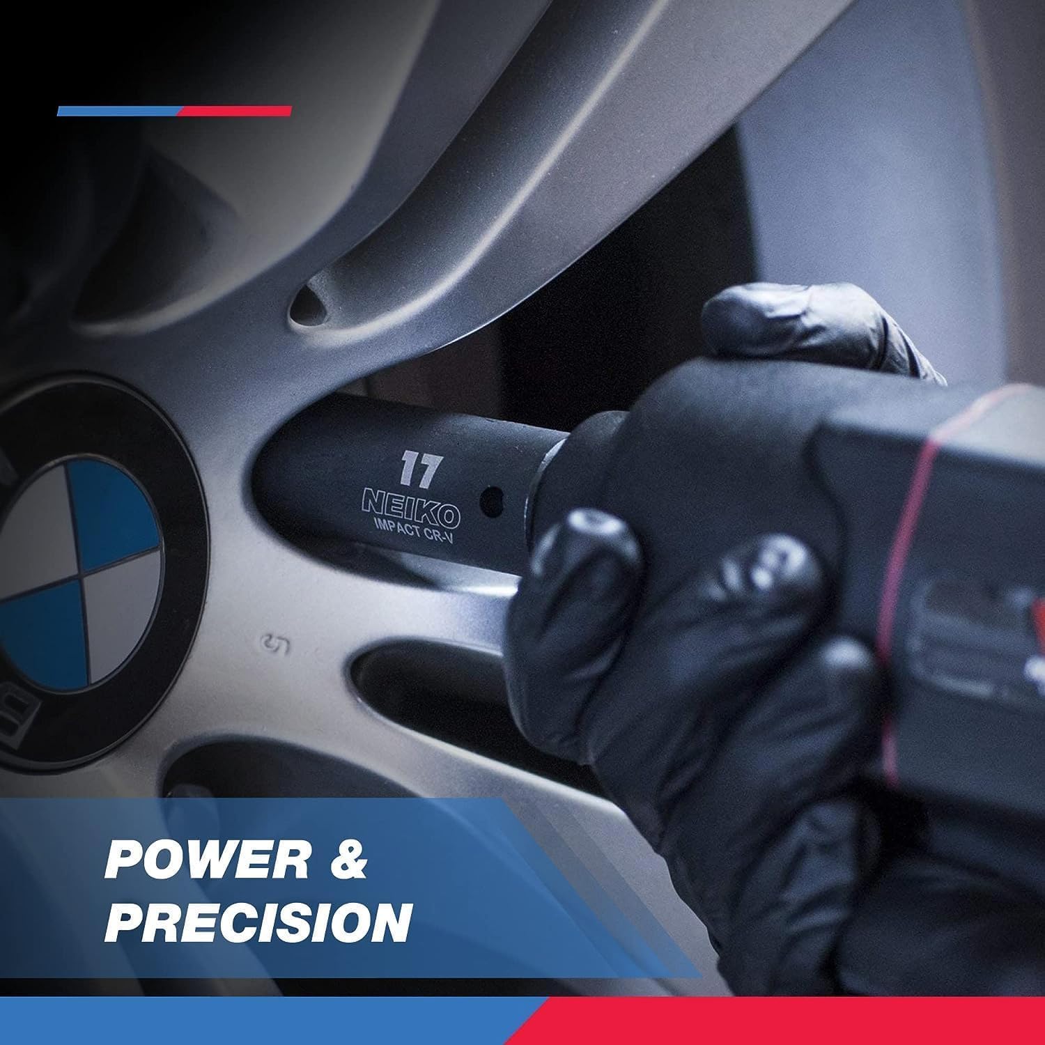 Chrome Vanadium Impact Socket Set 1/2    Drive, 65-Piece, SAE & Metric, Deep & Shallow, Includes Adapters & Ratchet Handle