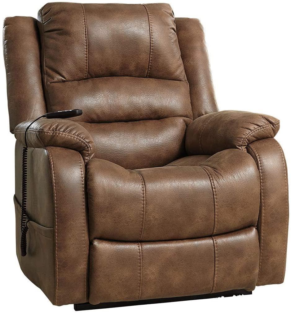 g Brown Power Lift Recliner for Elderly