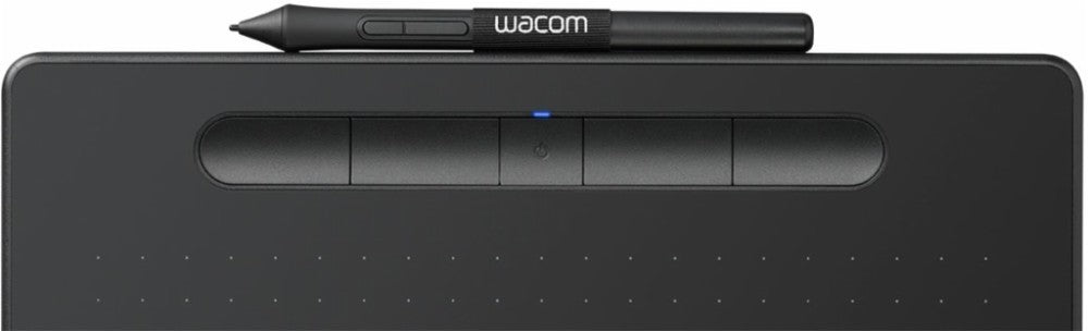 Wacom Intuos Medium Wireless Graphic Drawing Tablet, Black  C Compatible with Mac, PC, Chromebook & Android, Software Included