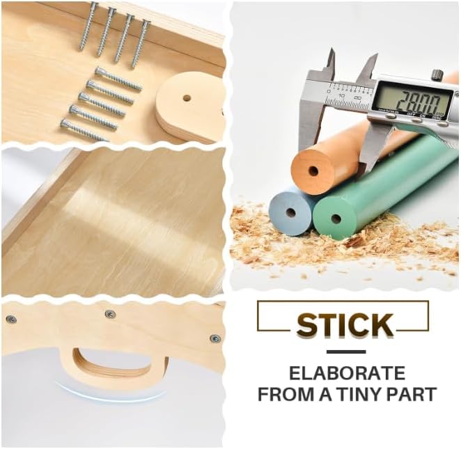 BlueWood 7-in-1 Foldable Pikler Triangle Set for Toddlers  C Wooden Montessori Climbing Toys with Slide, Arch & Ladder, Safe & Eco-Friendly Indoor Jungle Gym