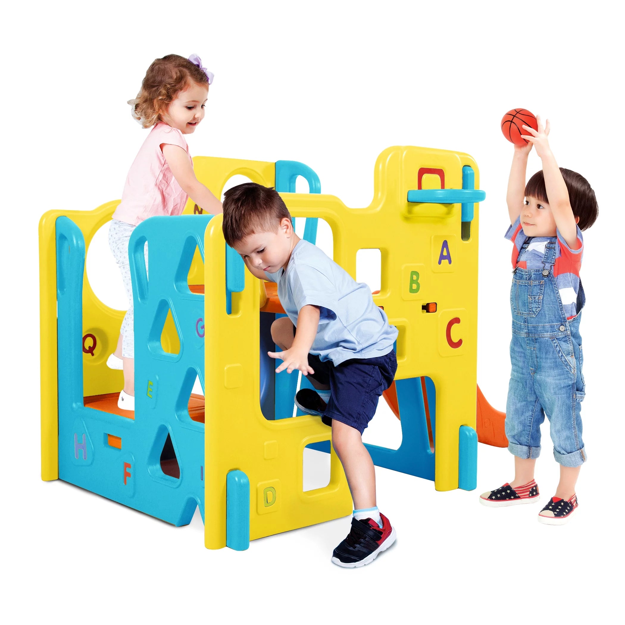 Grow'n up Climb & Slide Play Gym Outdoor/Indoor Use. Ages 1.5 Years to 4 Years