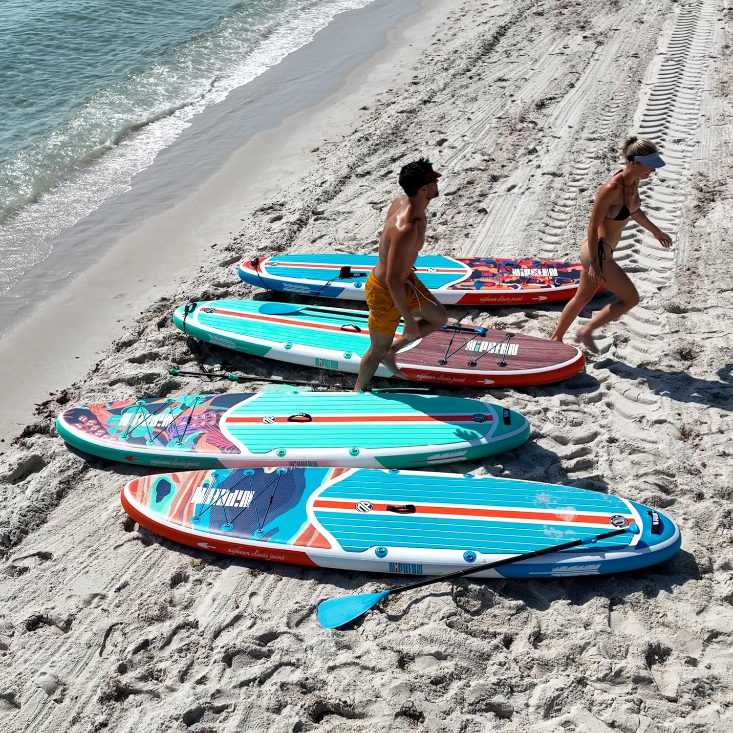 Stand Up Paddle Board with SUP Accessories, Anti-Slip EVA Deck, 10 ?�� ?Inflatable Paddle Boards for Adults & Youth of All Skill Levels