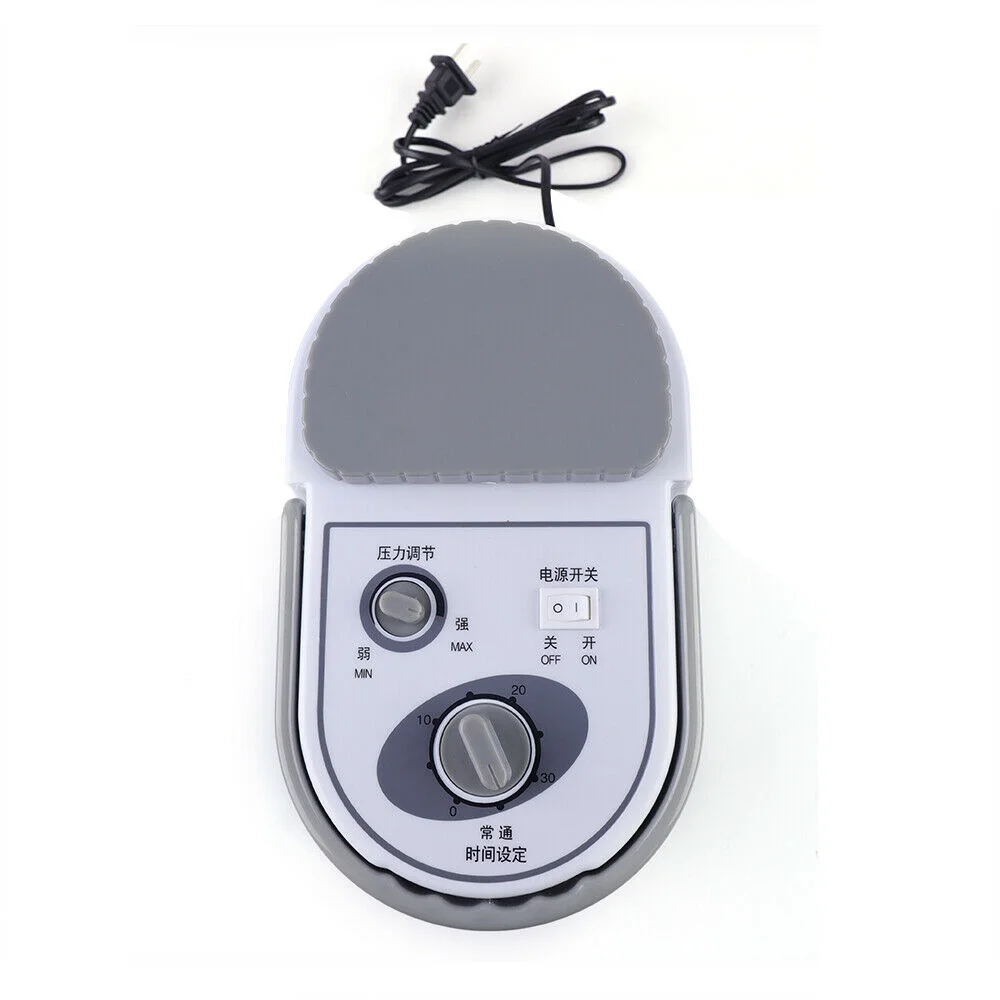 Anqidi Air Compression Foot Massager Leg Massage Muscle Relax Machine W/ Inflator Pump & Widening Bar