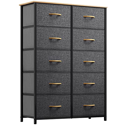 YITAHOME Dresser Storage Drawers Charcoal