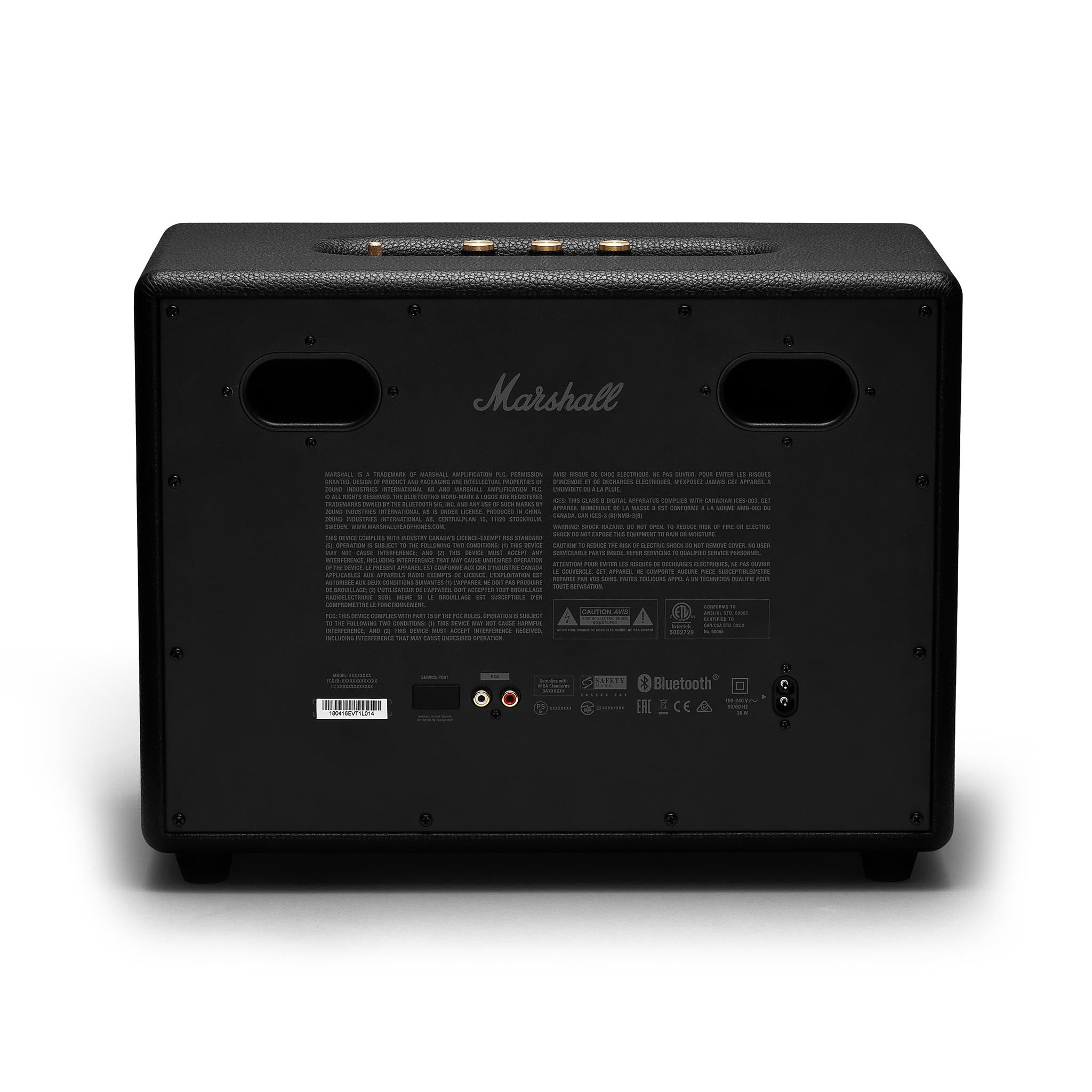 g Marshall Woburn II Bluetooth Speaker, Black