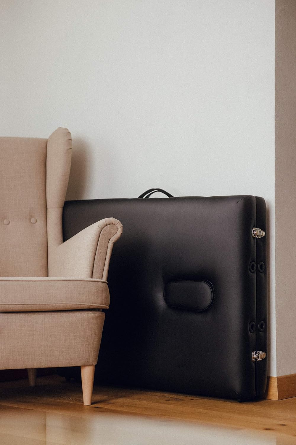 Home Premium Memory Foam Massage Table - Easy Set Up - Foldable & Portable with Carrying Case