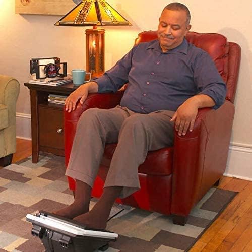 Foot Massager Machine, Therapeutic 11 Speed, Electric Deep Tissue Foot Calf Massager with Comfortable Foot Pad, Ideal for Blood Circulation, Relaxation & Stress Relief MMF06