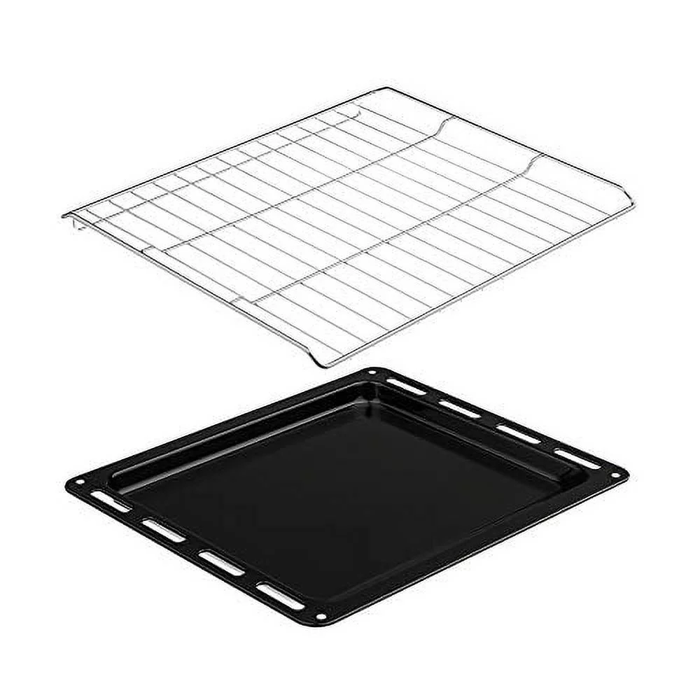 Empava 24 Inch Electric Single Wall Oven 10 Cooking Functions Deluxe 360?? ROTISSERIE with Sensitive Touch Control in Stainless Steel