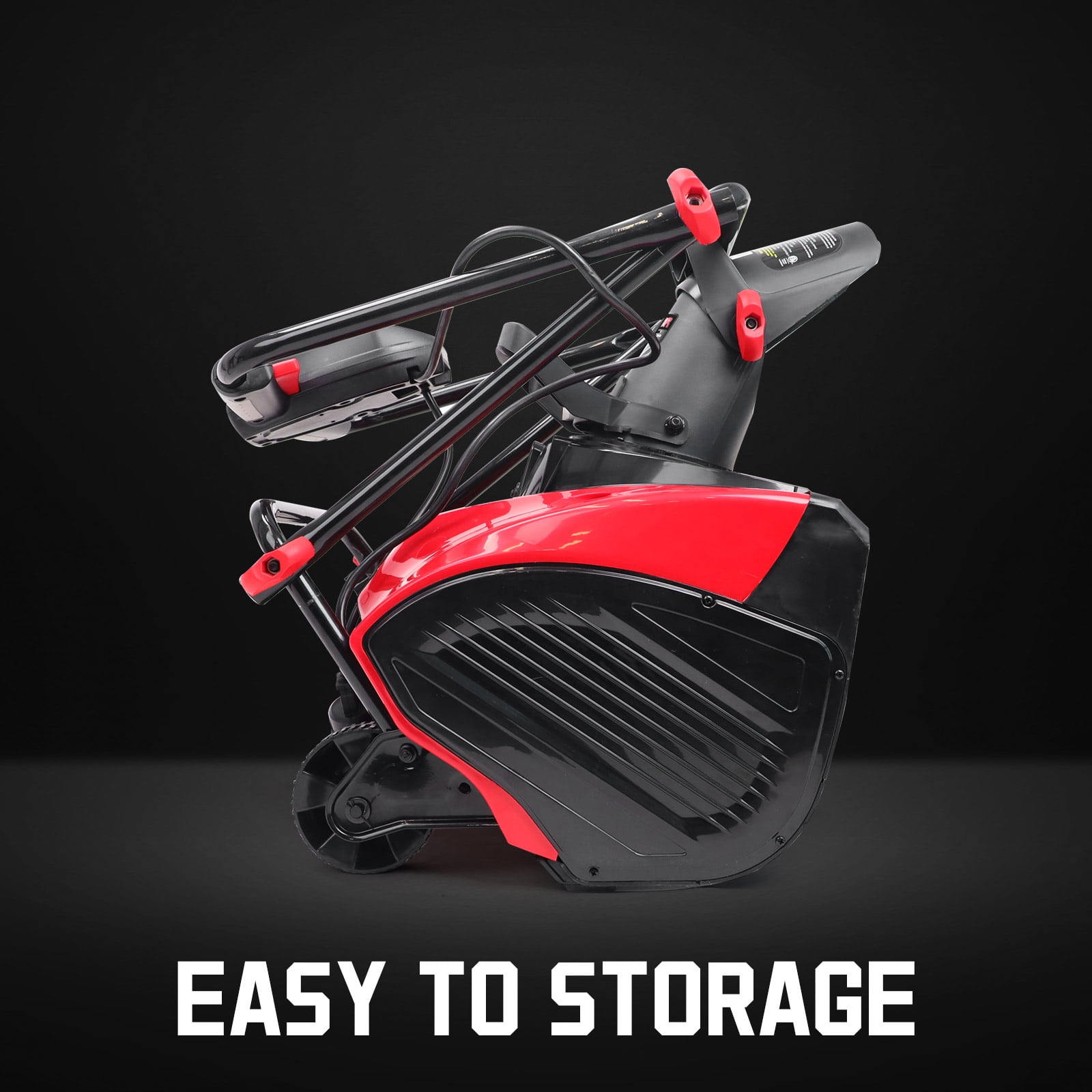 PowerSmart 18��� Corded Electric Snow Blower, 15-Amp Motor, Lightweight, 180�� Adjustable Chute