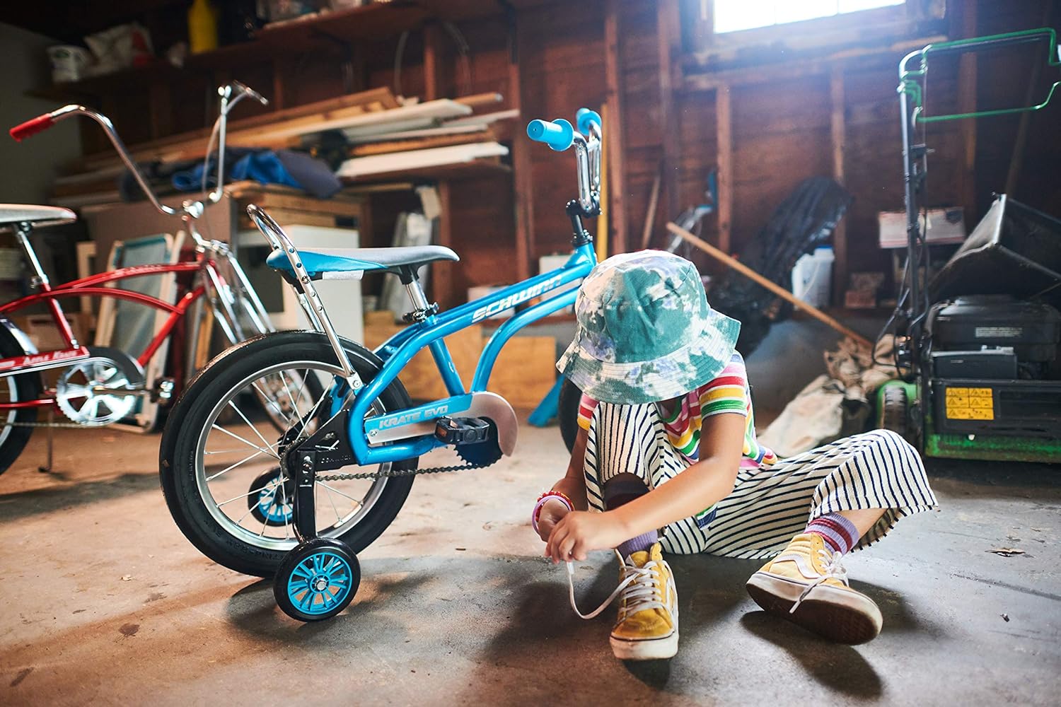 Kids Bike for Boys and Girls Ages 3-5 Years, 16-Inch Wheels, Front Suspension, Slik Rear Tire, Rider Height 38 to 48-Inches, Removable Training Wheels, Rear Coaster Brake