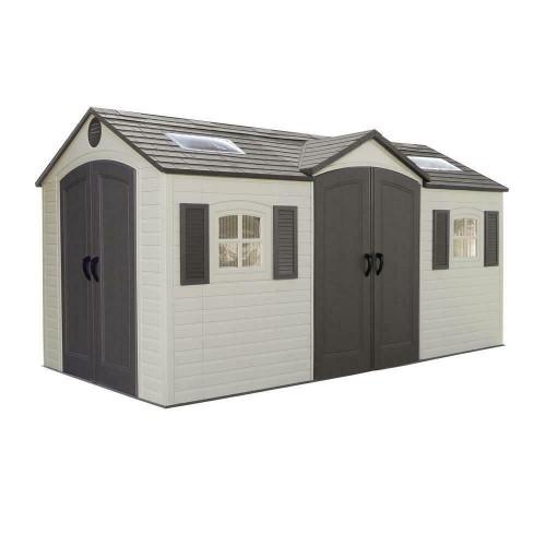 g Lifetime 15 x 8 ft. Storage Shed