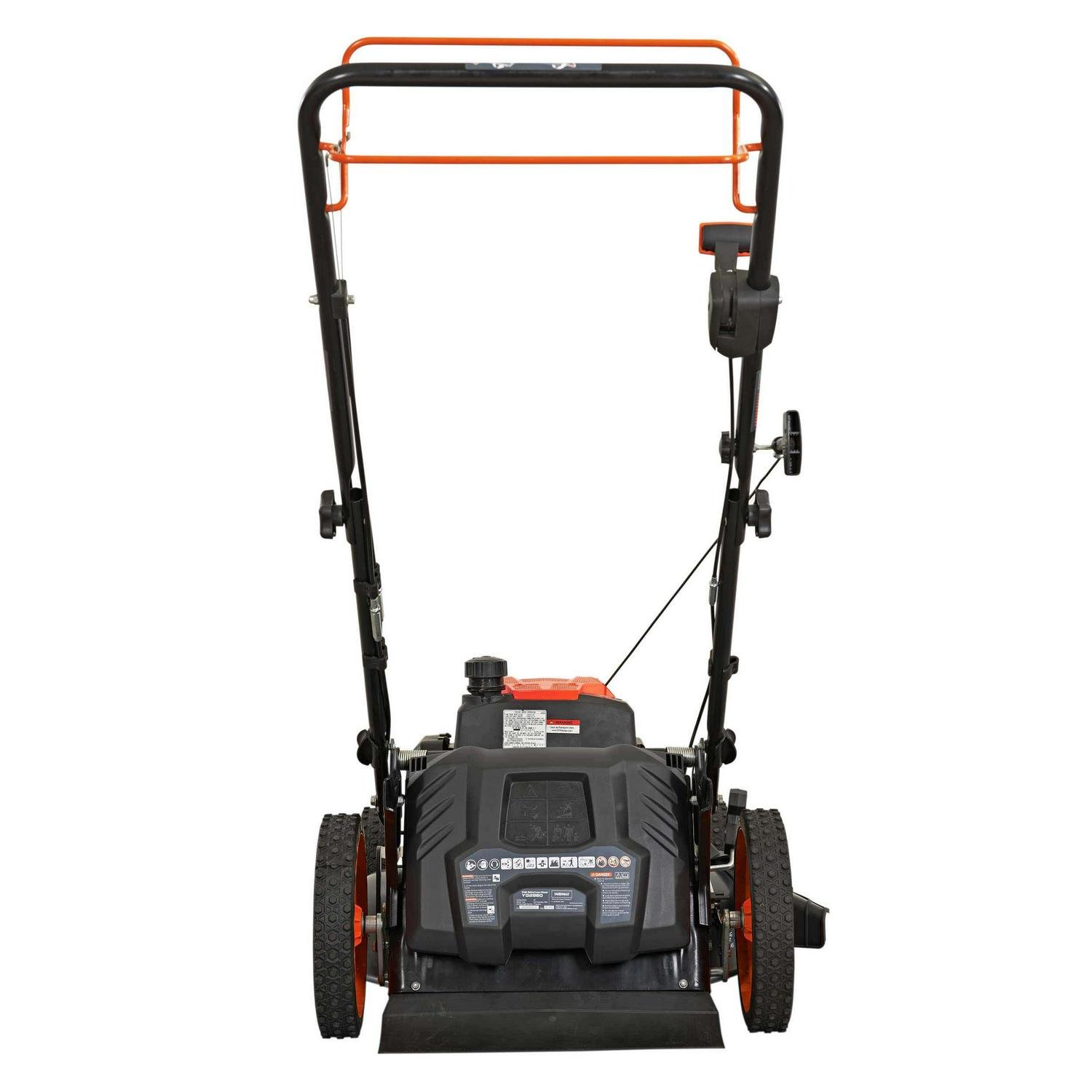 YG2860 22��� 201cc 3-in-1 Gas Self-Propelled Lawn Mower with CVT and High Wheels