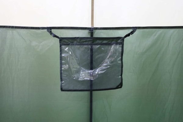 Hazel Creek 12 Person Cabin Tent, 3 Rooms, Green