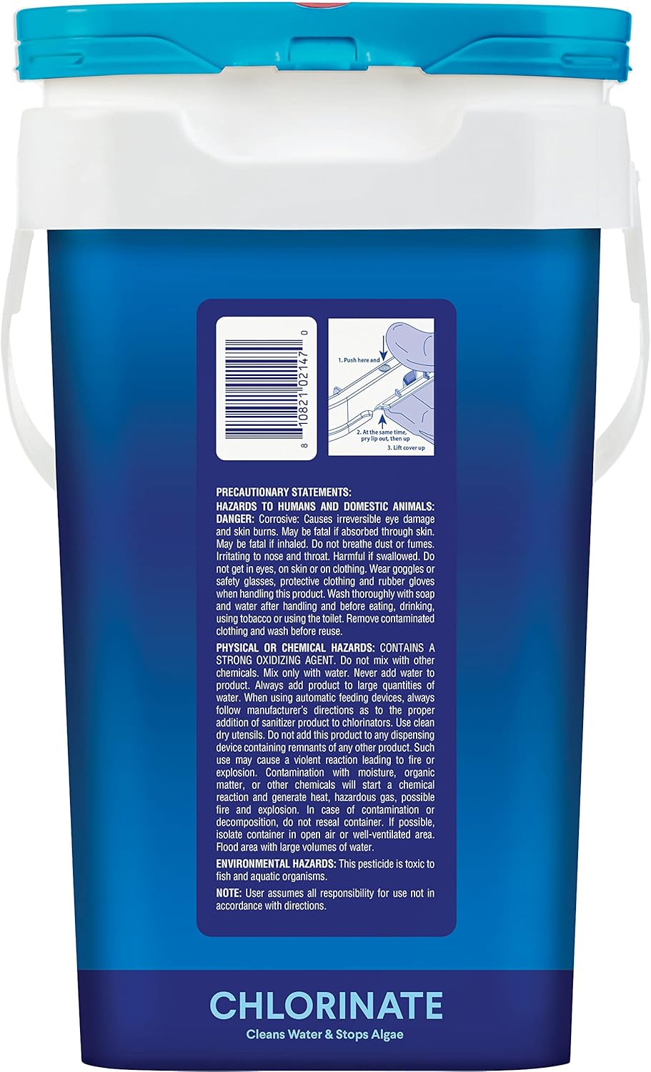 Swimming Pool Chlorinating Tablets, Kills Bacteria & Stops Algae (35 LB)