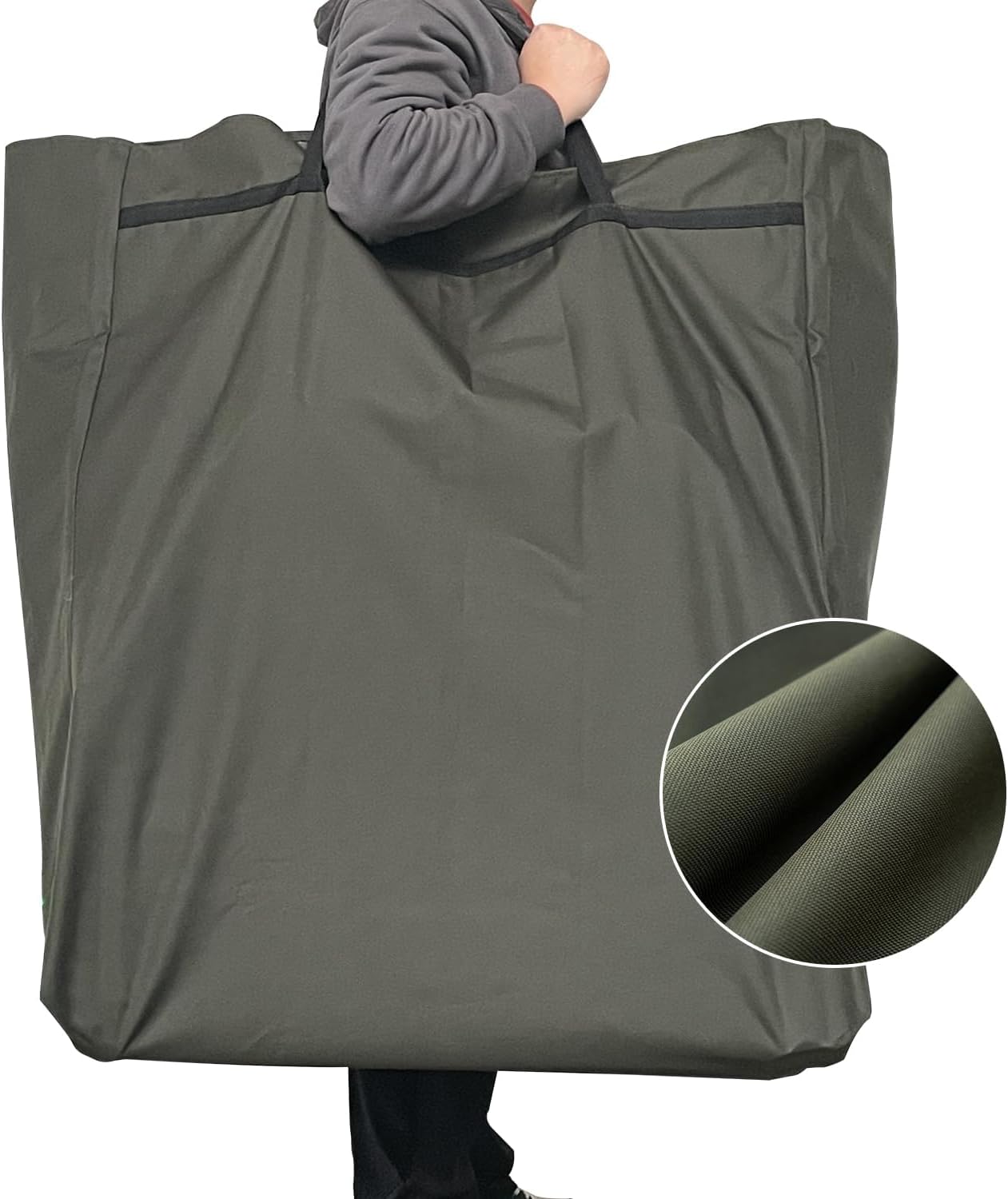 Camping Cots for Adults 330Lbs with Carry Bag, Heavy Duty Folding Bed with Soft Padded Cushion, Portable Military Cot for Hunting, 180�� Adjustable Reclining Outdoor Lounger