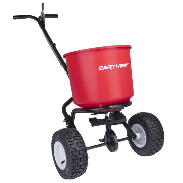 EarthWay 2600A-Plus 40 LB (18 KG) Walk-Behind Broadcast Fertilizer Spreader