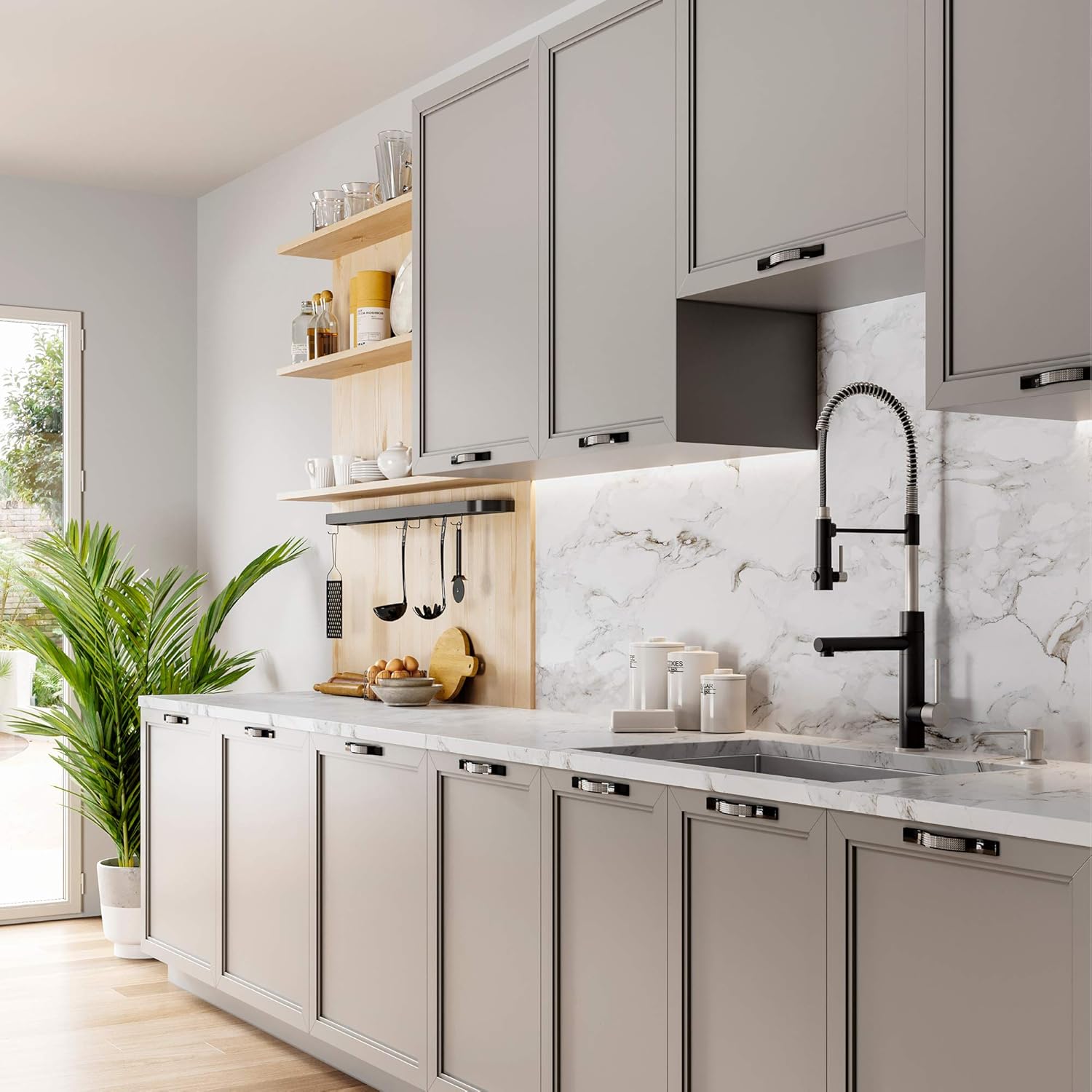 KHU100-32 Standart PRO 16 Gauge Undermount Single Bowl Stainless Steel Kitchen Sink, 32 Inch