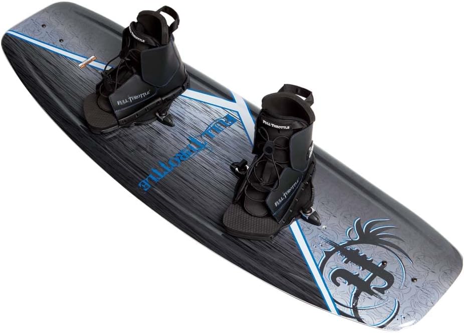 Extreme Wakeboard Kit (Black/Blue, 55.1 x 21.6-Inch/ 140cm x 42cm)