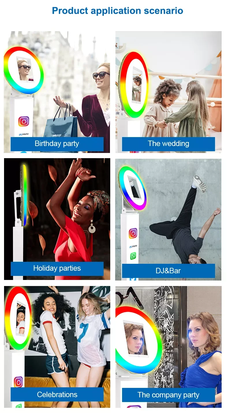 Automatic Selfie 12.9 inch Ipad Photo Booth Floor Stand Selfie PhotoBooth for Wedding Party??