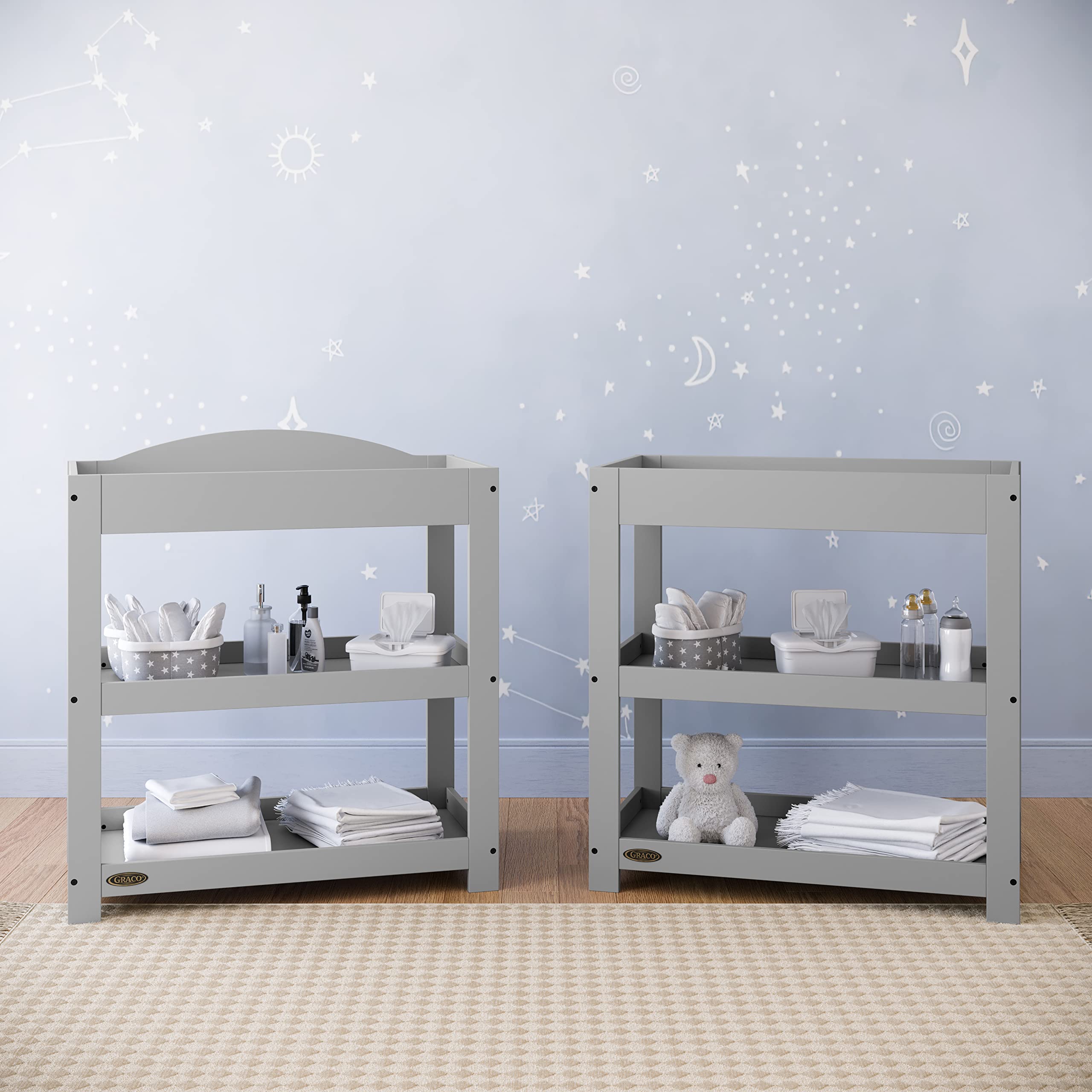 Graco Customizable Changing Water Resistant Pebble