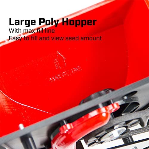 Chapin Garden Push seeder With 6 Seed Plates for Up to 20 Varieties Of Seeds