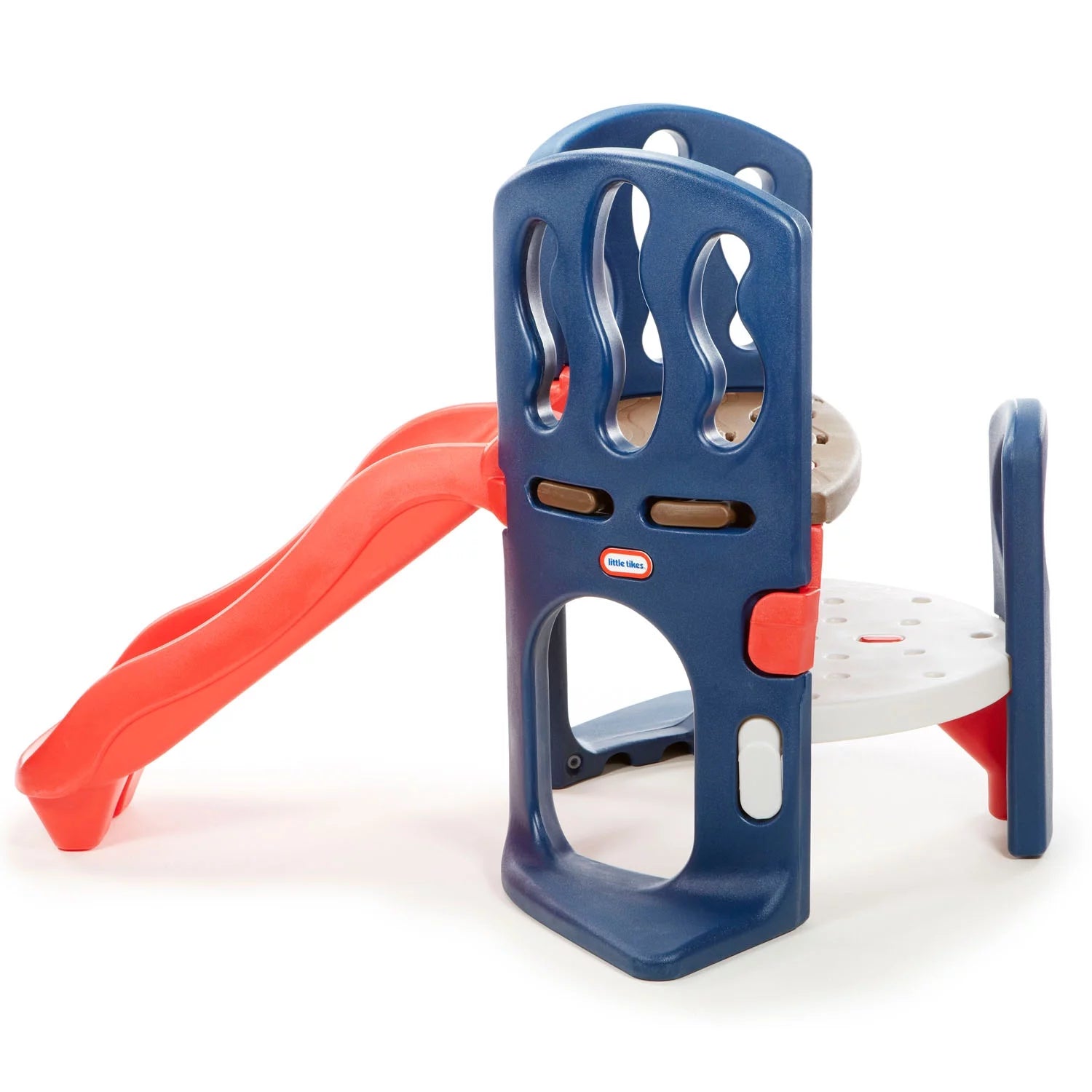 Little Tikes Hide & Slide Climber, Blue & Red - Climbing Toy and Slide for Kids Ages 2 to 6