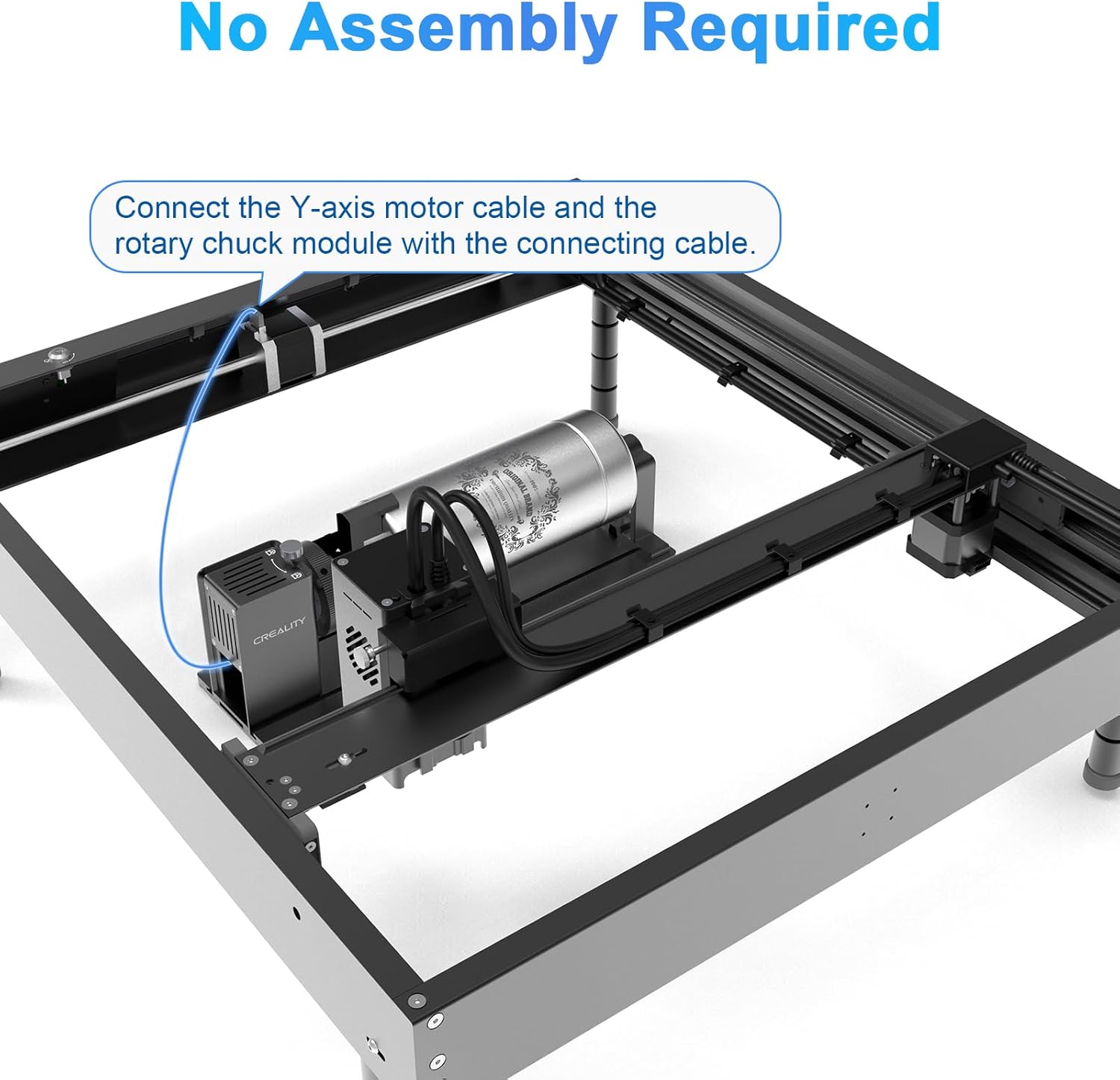 Laser Engraver 3-in-1 Laser Rotary Roller Pro for Glass Tumbler Ring, 7.5W Laser Cutter, High Accuracy Speed DIY Laser Engraver and Cutter Machine for Wood, Metal, Acrylic,Leather