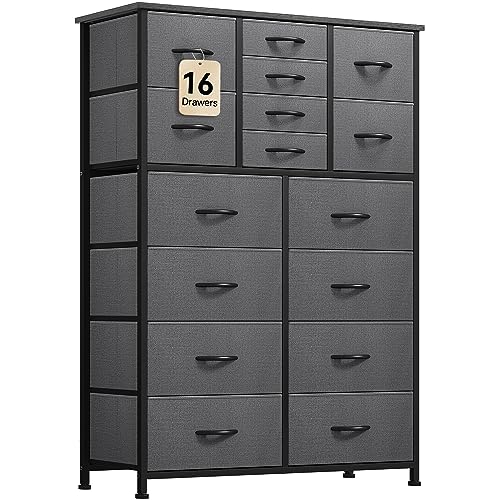 YITAHOME Dresser Storage Drawers Charcoal