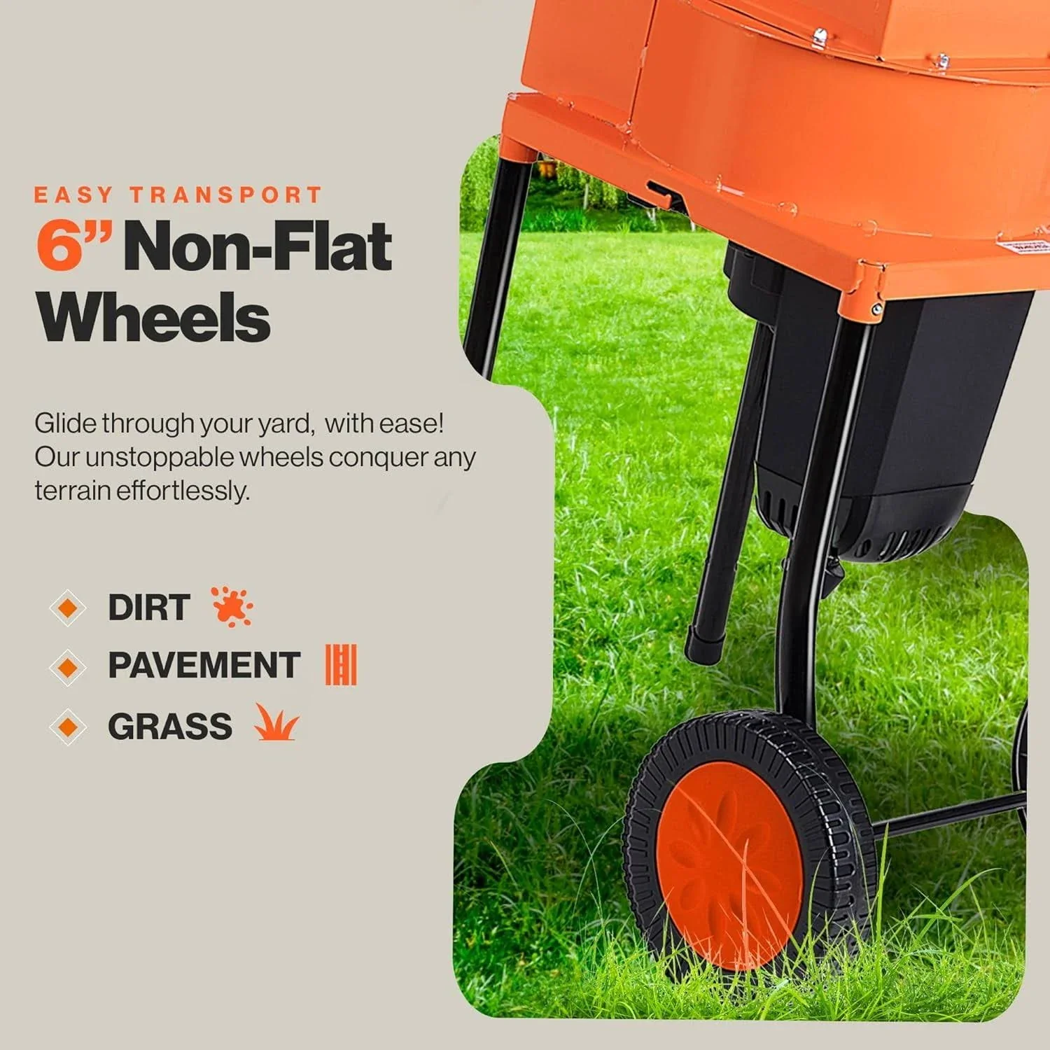 SuperHandy Heavy Duty Electric Shredder & Mulcher GUO056