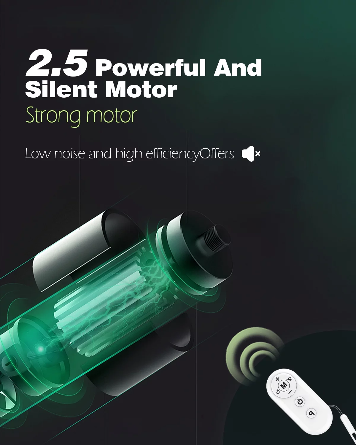 FYC 2 in 1 Under Desk Treadmill - 2.5HP 265LBS Capacity Foldable Folding Electric Running Walking Machine Easy Use and Store for Home and Office, Space Save, Easy Installation (Green)