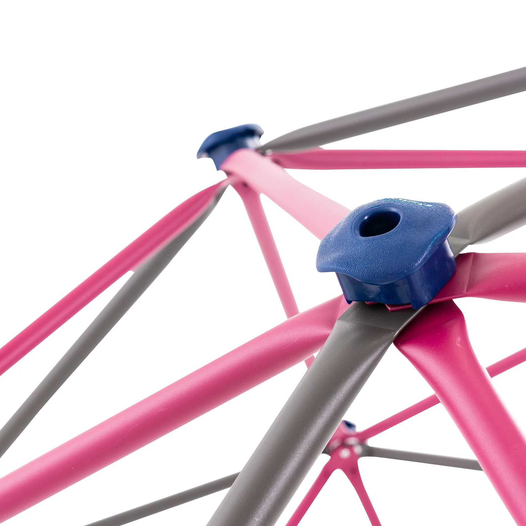 Lifetime Kid's Outdoor 5.5 ft. H x 11 ft. W Dome Climber, Berry and Brown (91088)