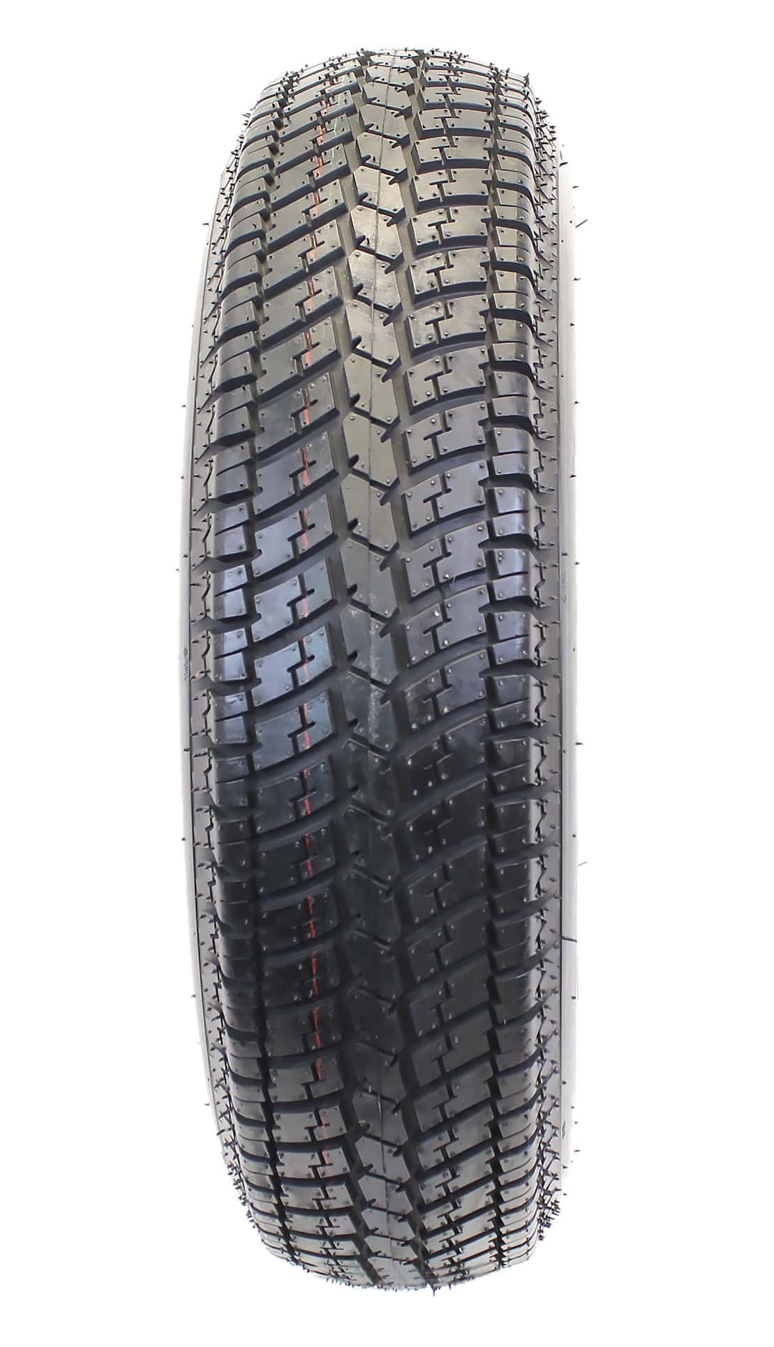 2-Pk Trailer Tire On Black Wheel Modular Rim ST205/75D15 LRC 5 Lug On 4.5 15 x 5.