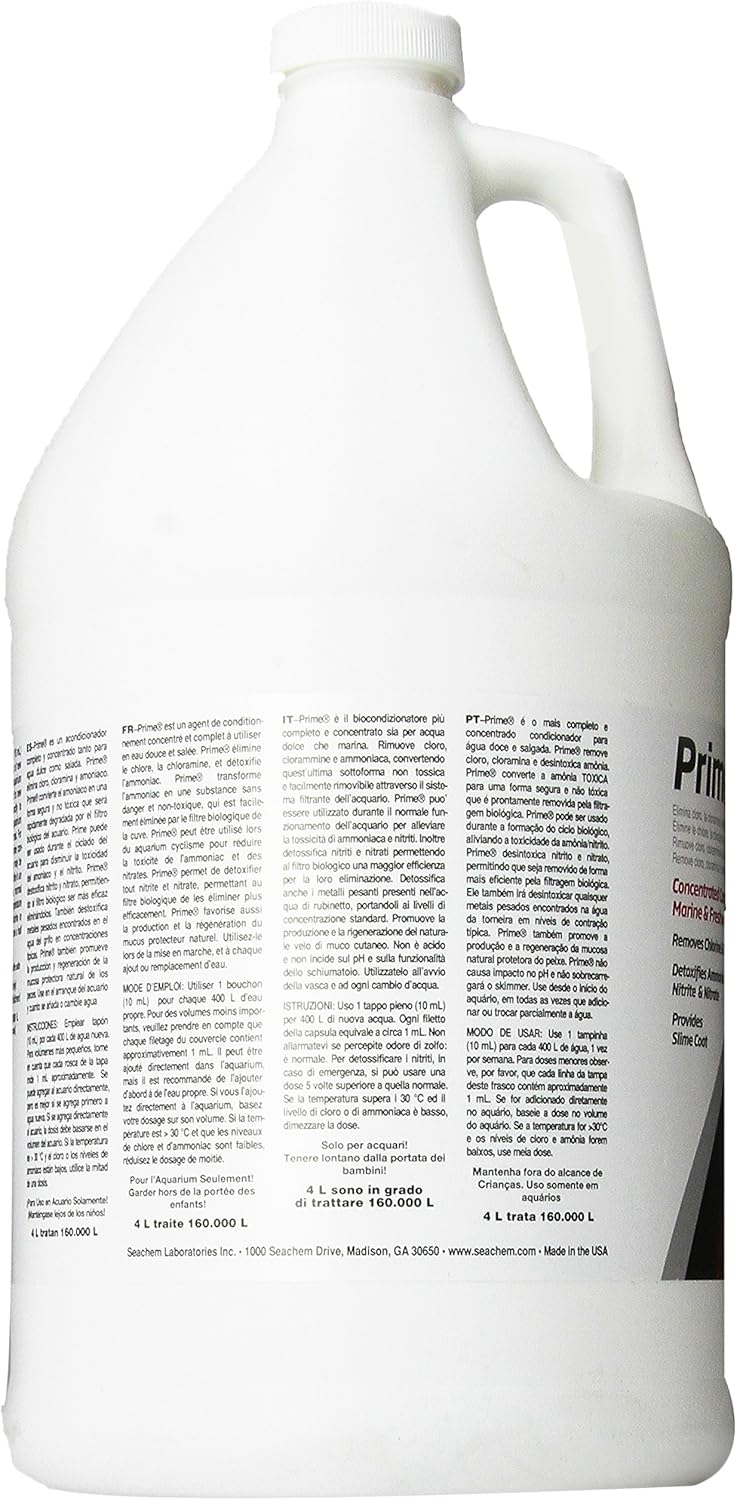Fresh and Saltwater Conditioner - Chemical Remover and Detoxifier 20L / 5.3 gal