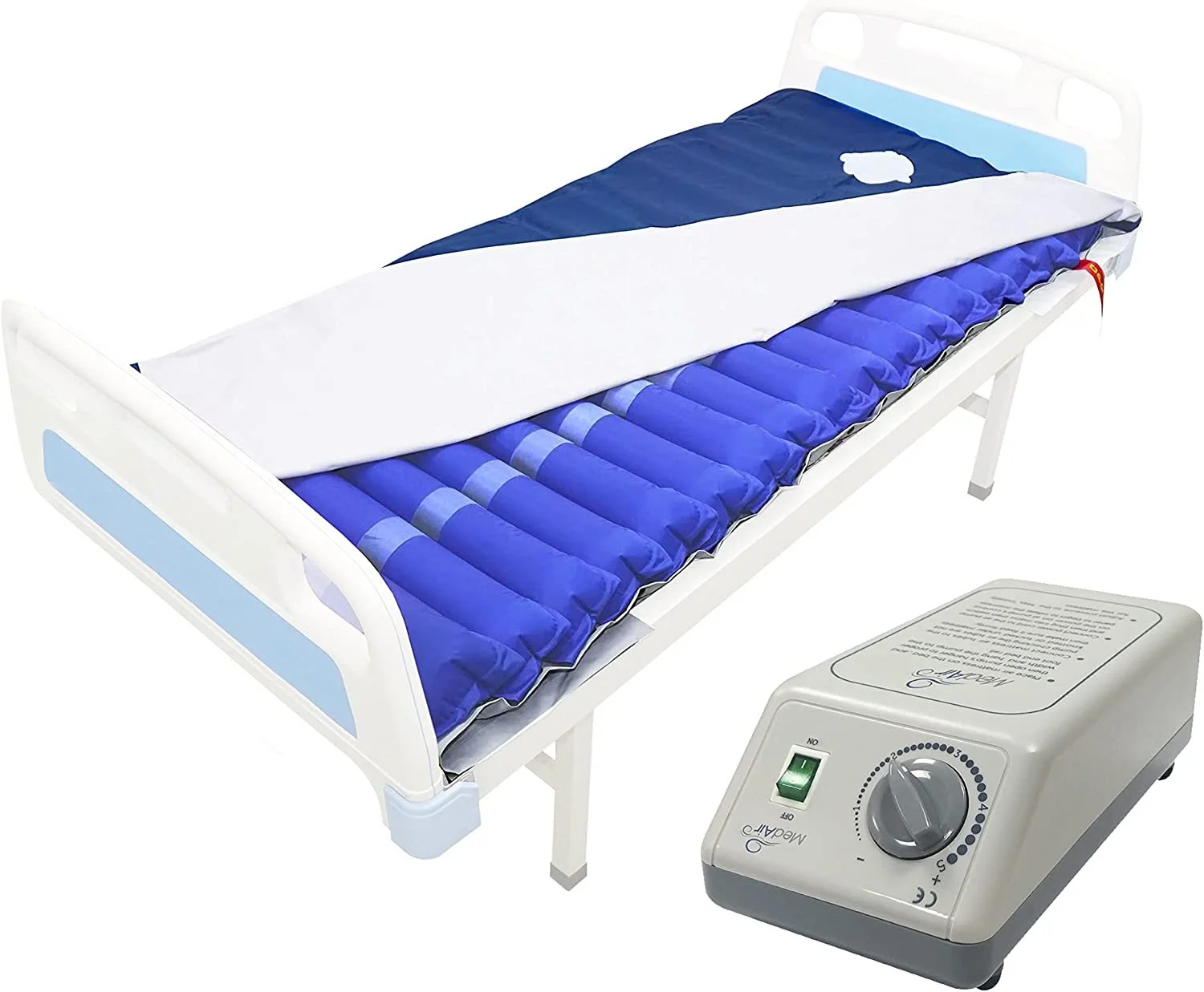 MedVance Comfort Alternating Air Pressure Mattress Pad with Ultra Quiet Alternating Pump (Mattress & Pump only)