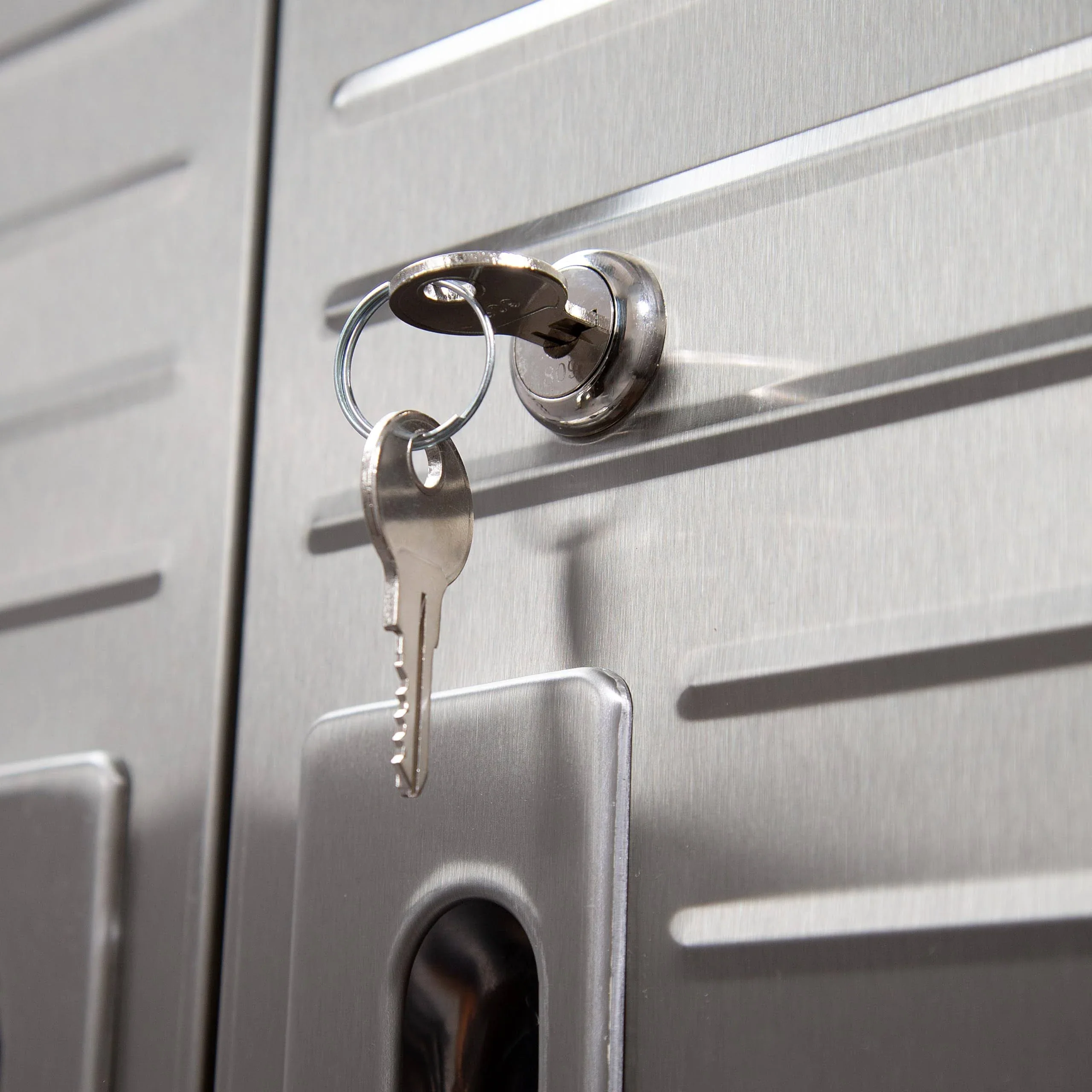 Seville Classics UltraHD Extra-Wide Mega Storage Cabinet, 60 inch W x 24 inch D x 72 inch H, Graphite