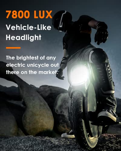 INMOTION V11 Electric Unicycle, 18��� Self-Balancing, 3.35��� Air Suspension, 1500Wh Battery, 34 MPH, 75-Mile Range