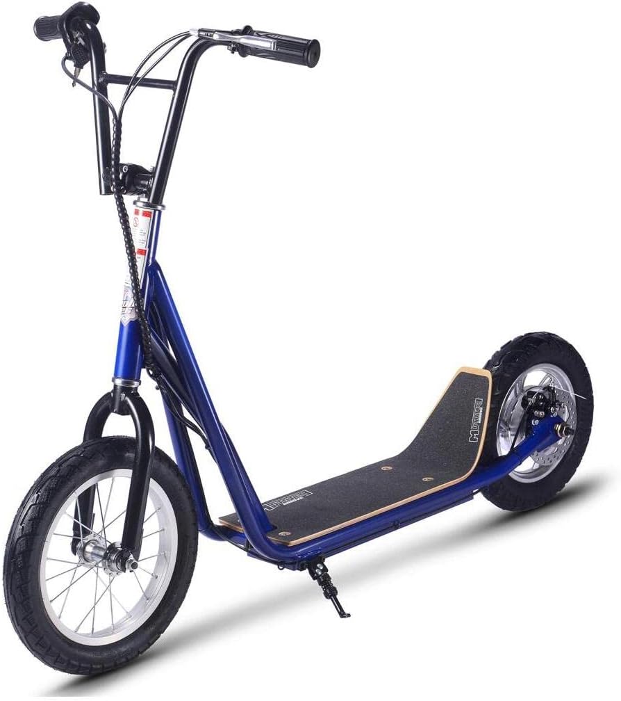 36v 350w Big Wheel Lithium Electric Scooter Blue (Groove-350)
