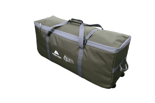 Hazel Creek 12 Person Cabin Tent, 3 Rooms, Green