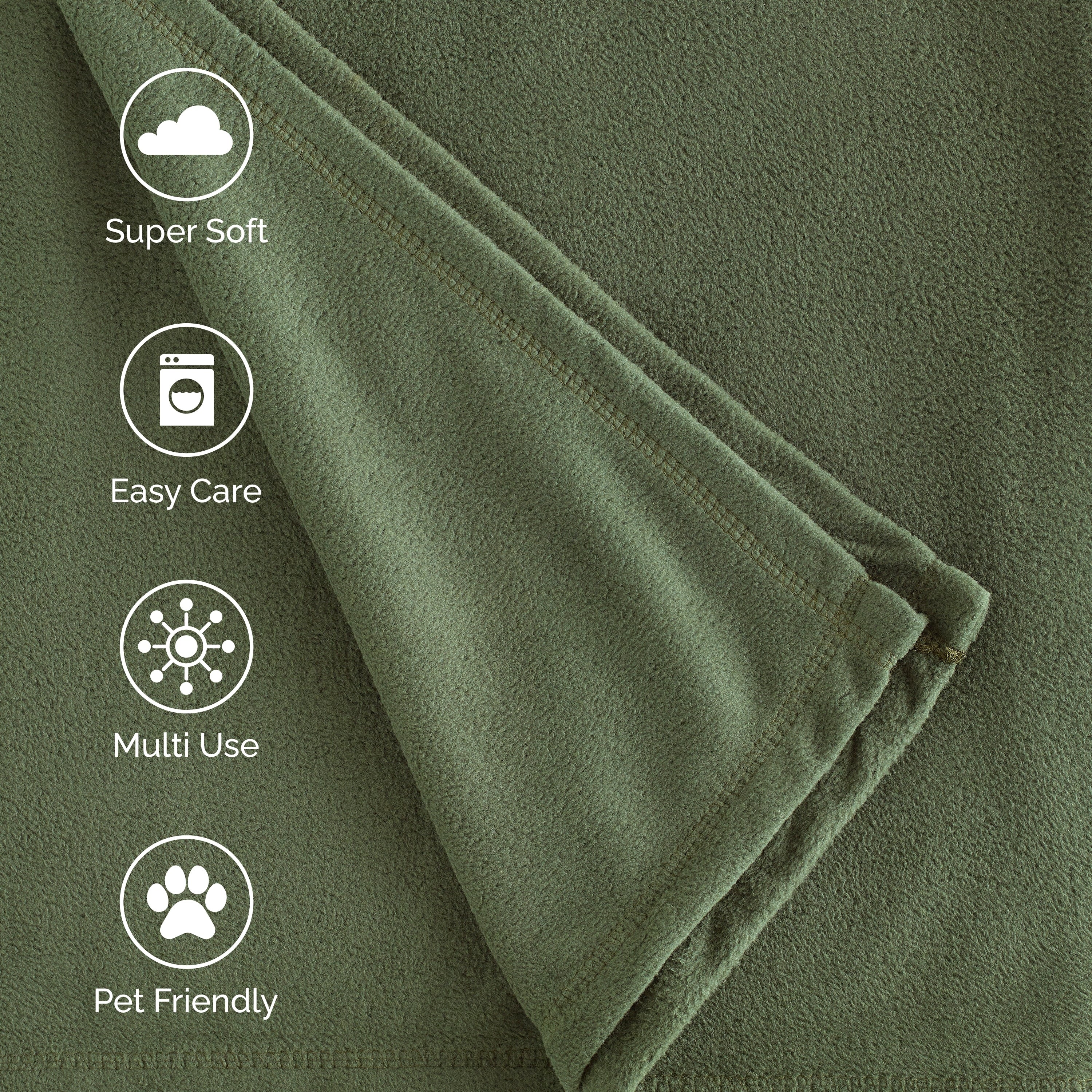 Martex Super Soft Fleece - Comfy Lightweight All Season Blanket