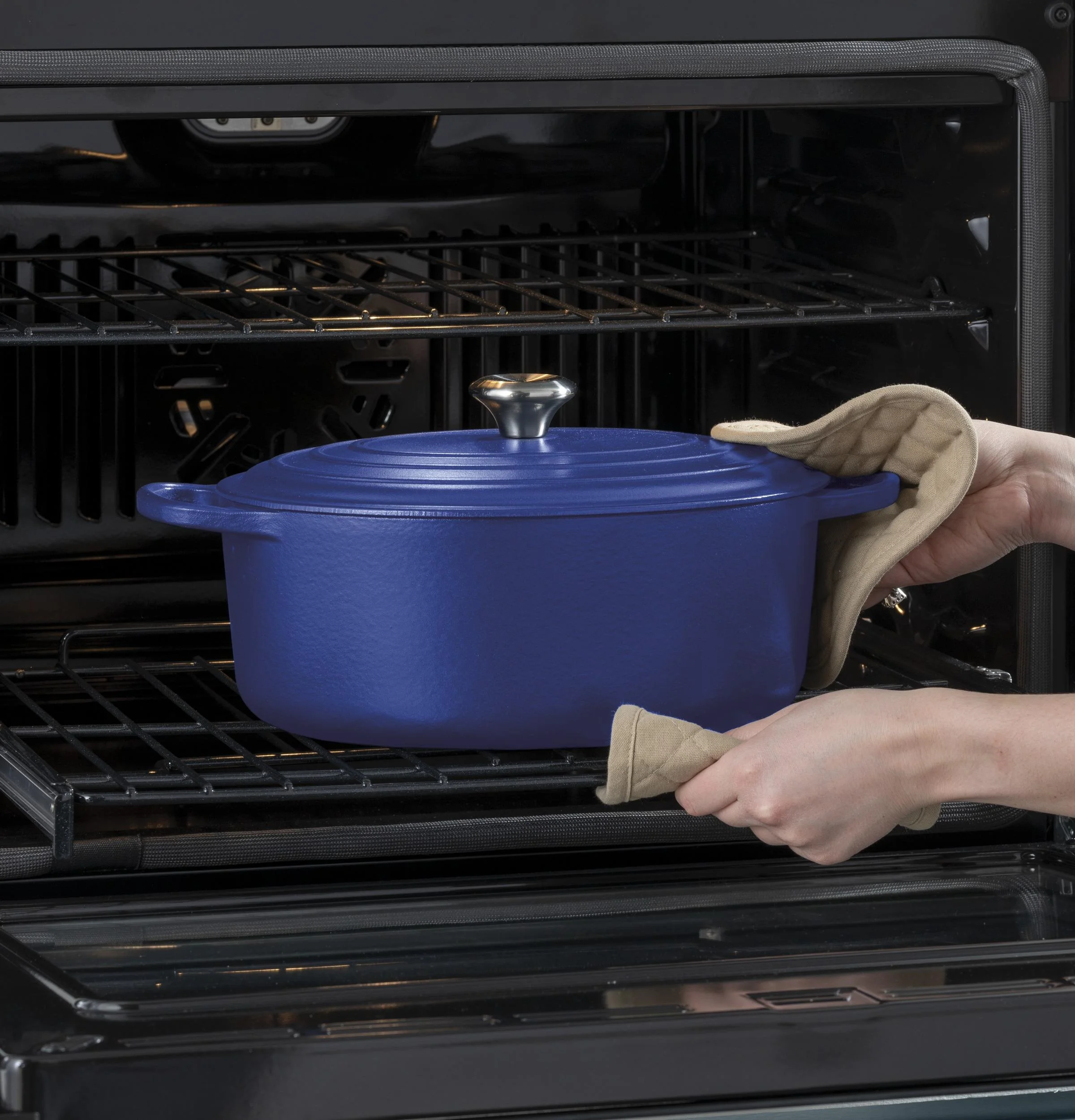 GE APPLIANCES PKS7000SNSS SINGLE WALL ELECTRIC OVEN Black Stainless Steel