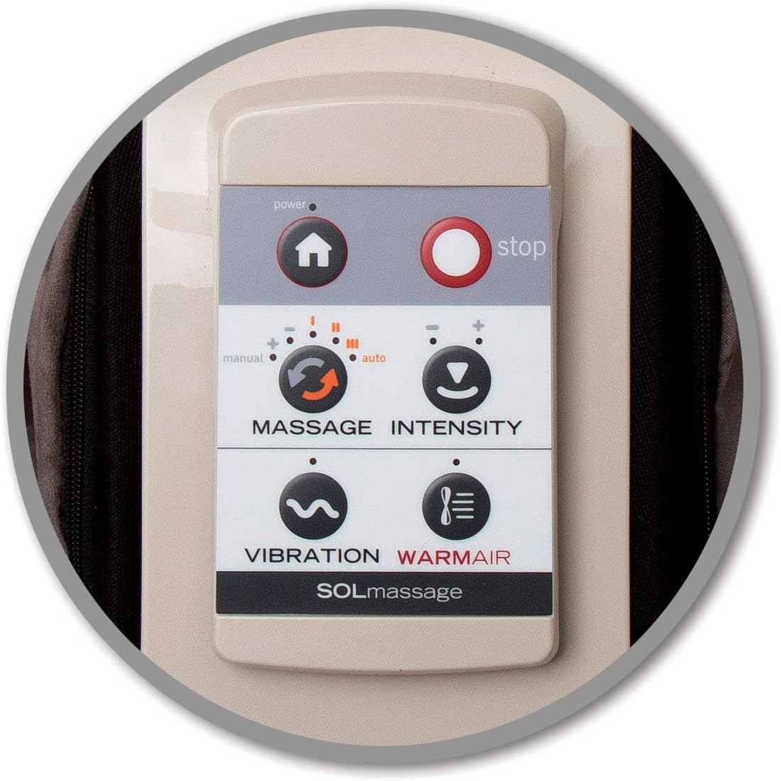 Reflex SOL Foot & Calf Massager w/ Heat - Plantar Fasciitis Relief + Circulation + Shiatsu Deep Kneading + Vibrating for Stress + Compression - Adjustable for Women and Men up to Size 12