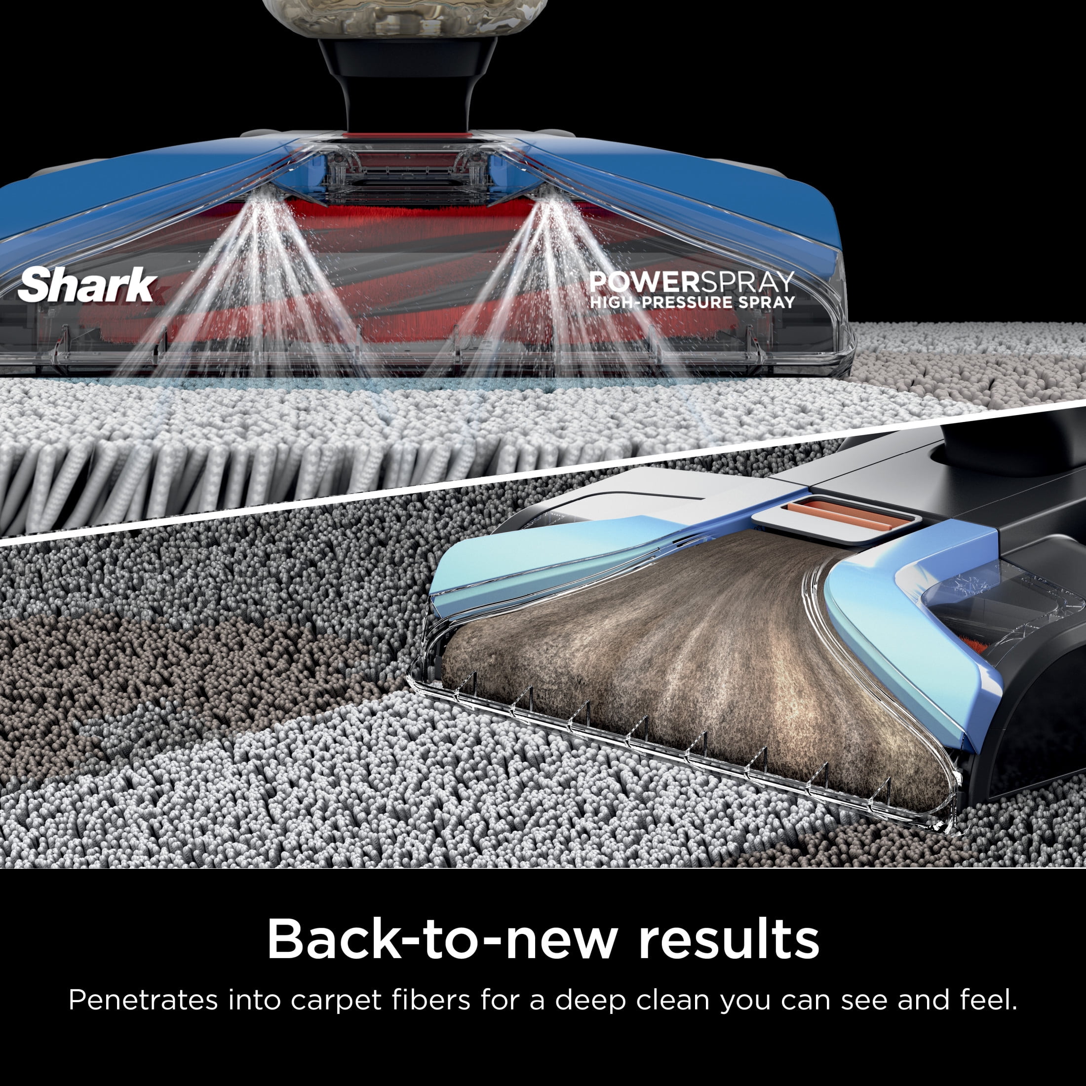 Shark CarpetXpert EX120 Upright Carpet Cleaner, Deep Cleaning, Pet Odor Removal, Fast Drying, Lightweight