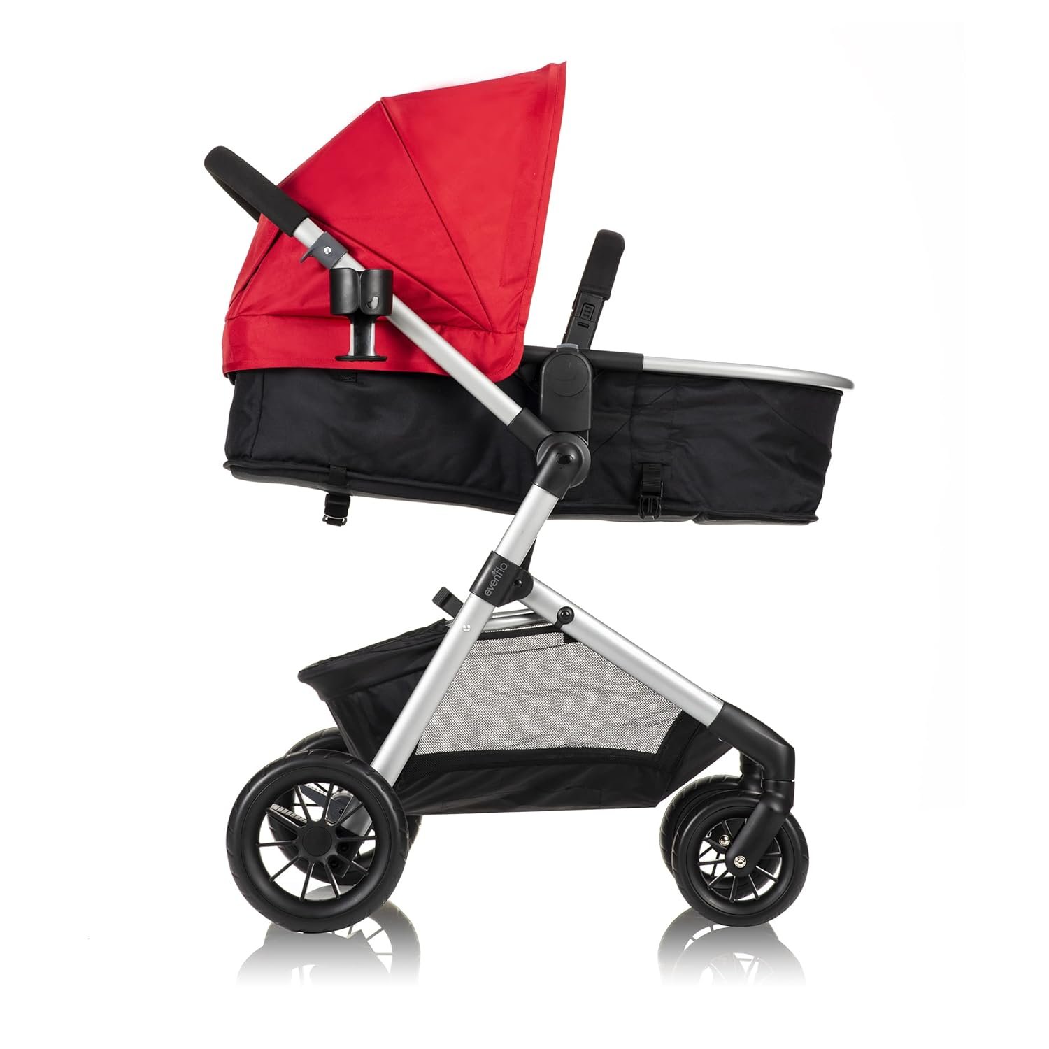 Pivot Modular Travel System with LiteMax Infant Car Seat with Anti-Rebound Bar (Desert Tan)