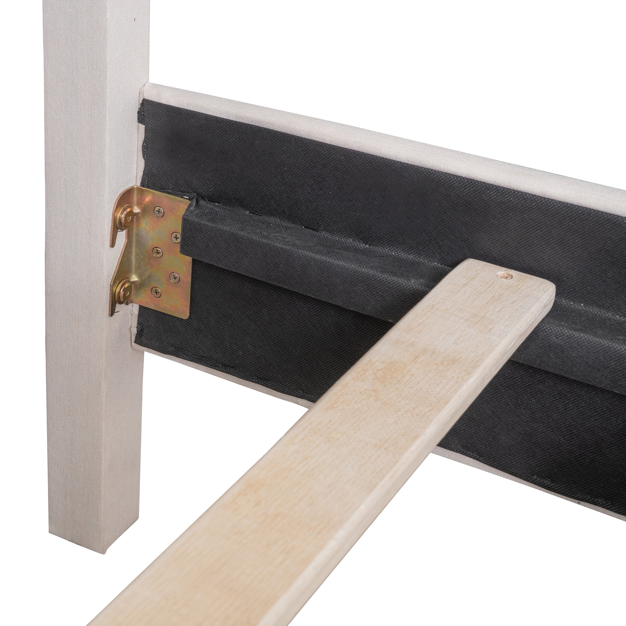 Button-Tufted Platform Bed - Twin Size - Upgrade Your Bedroom